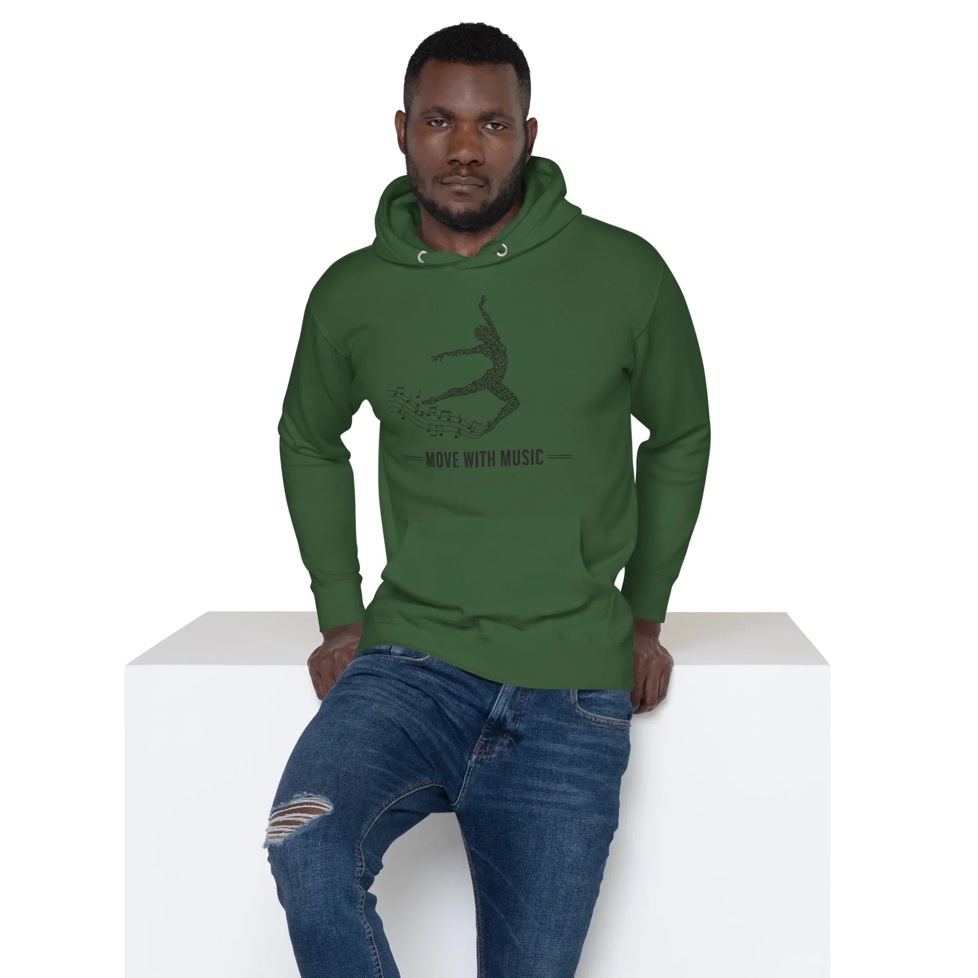 Move With Music Hoodie – Dance & Rhythm Graphic - RaZits