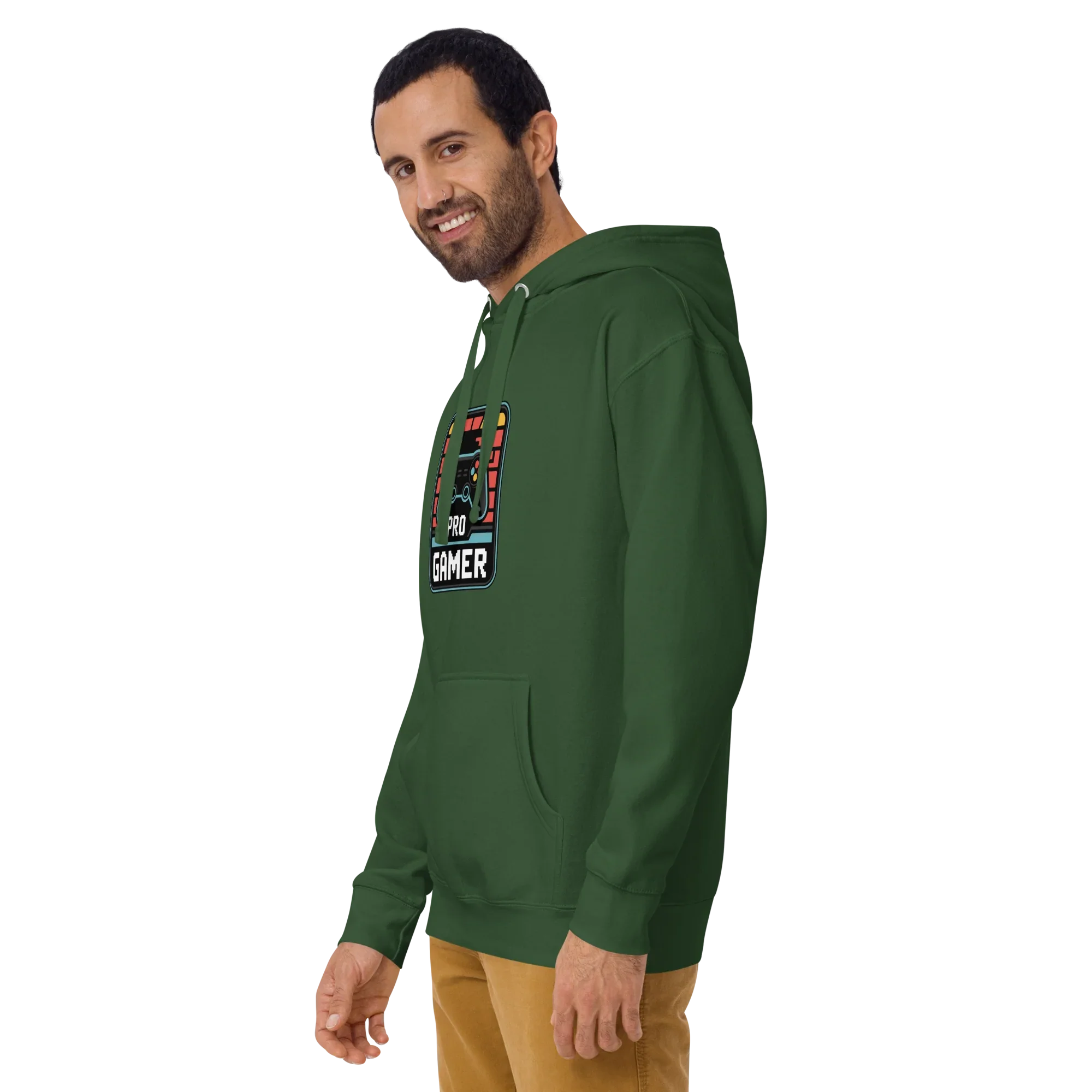 Pro Gamer Hoodie – Retro Pixel Art Game Controller Design - RaZits