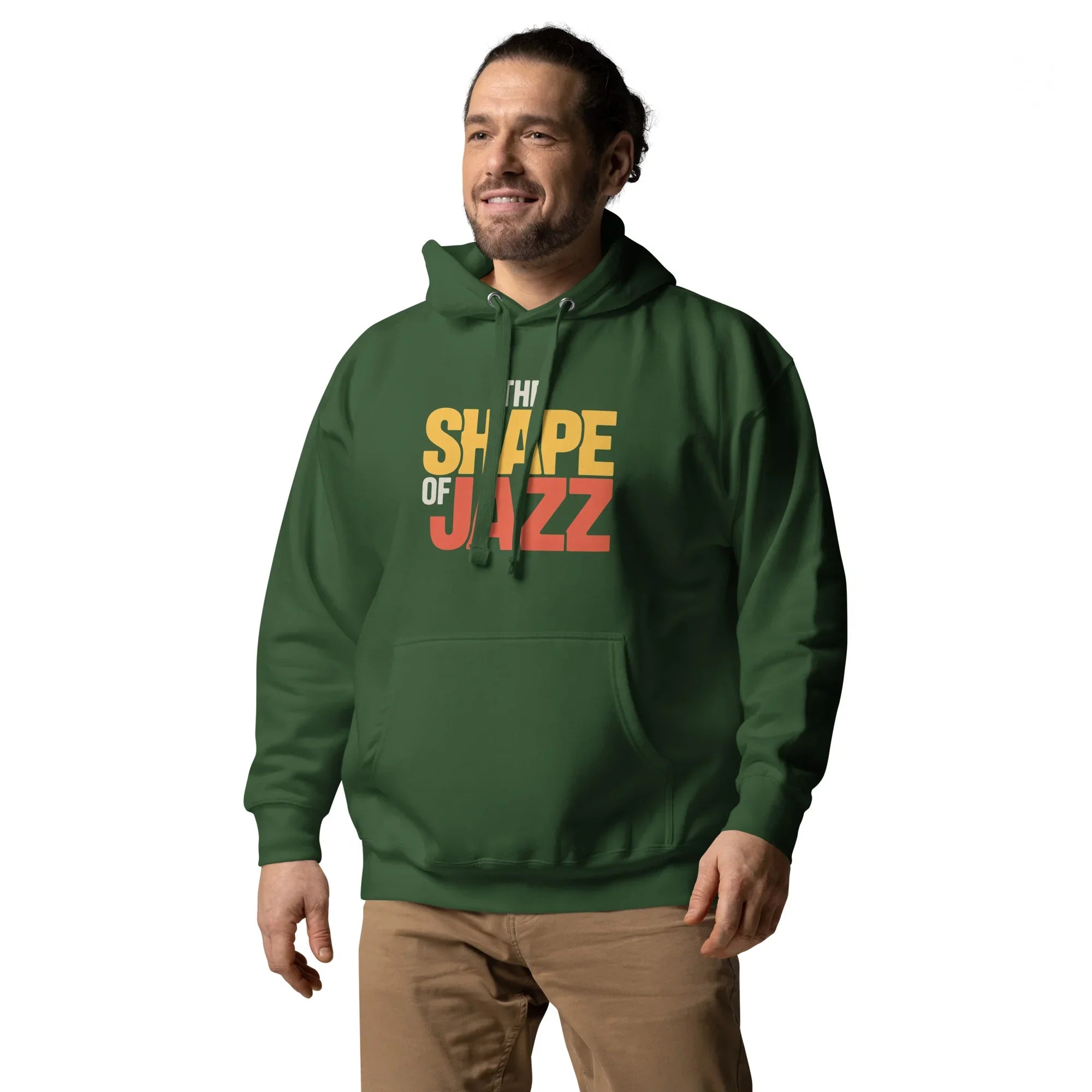 The Shape of Jazz Hoodie – Bold Modern Jazz Statement Wear - RaZits