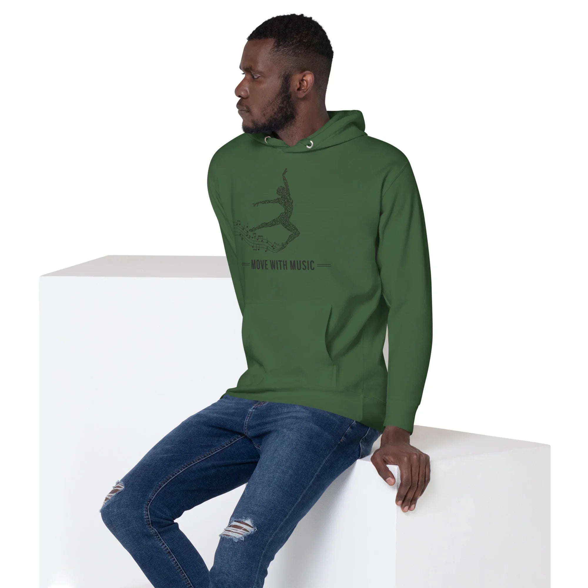 Move With Music Hoodie – Dance & Rhythm Graphic - RaZits