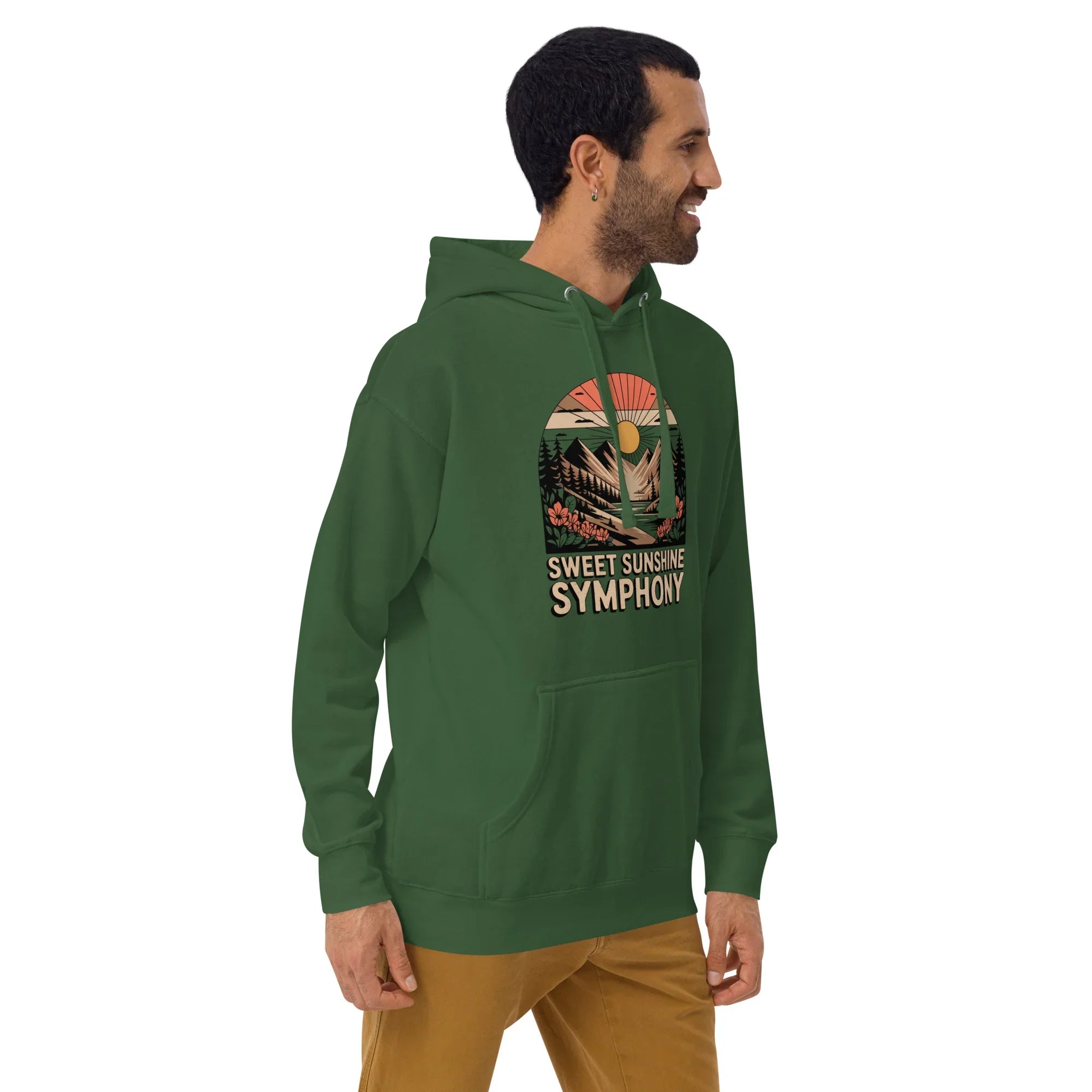Sweet Sunshine Symphony Hoodie – Nature-Inspired Musical Escape - RaZits