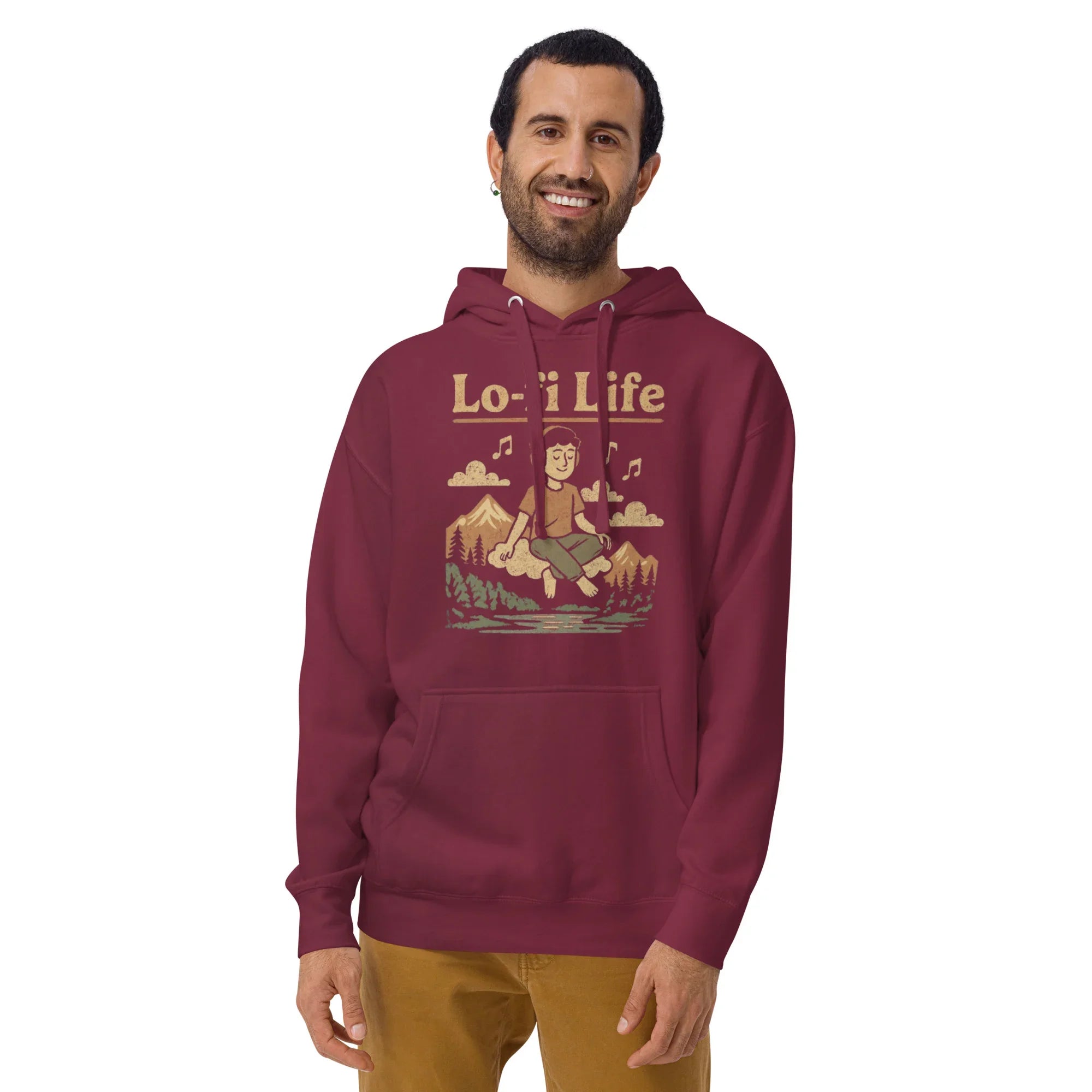 Lo-fi Life Hoodie – Cozy Aesthetic for Music Dreamers - RaZits