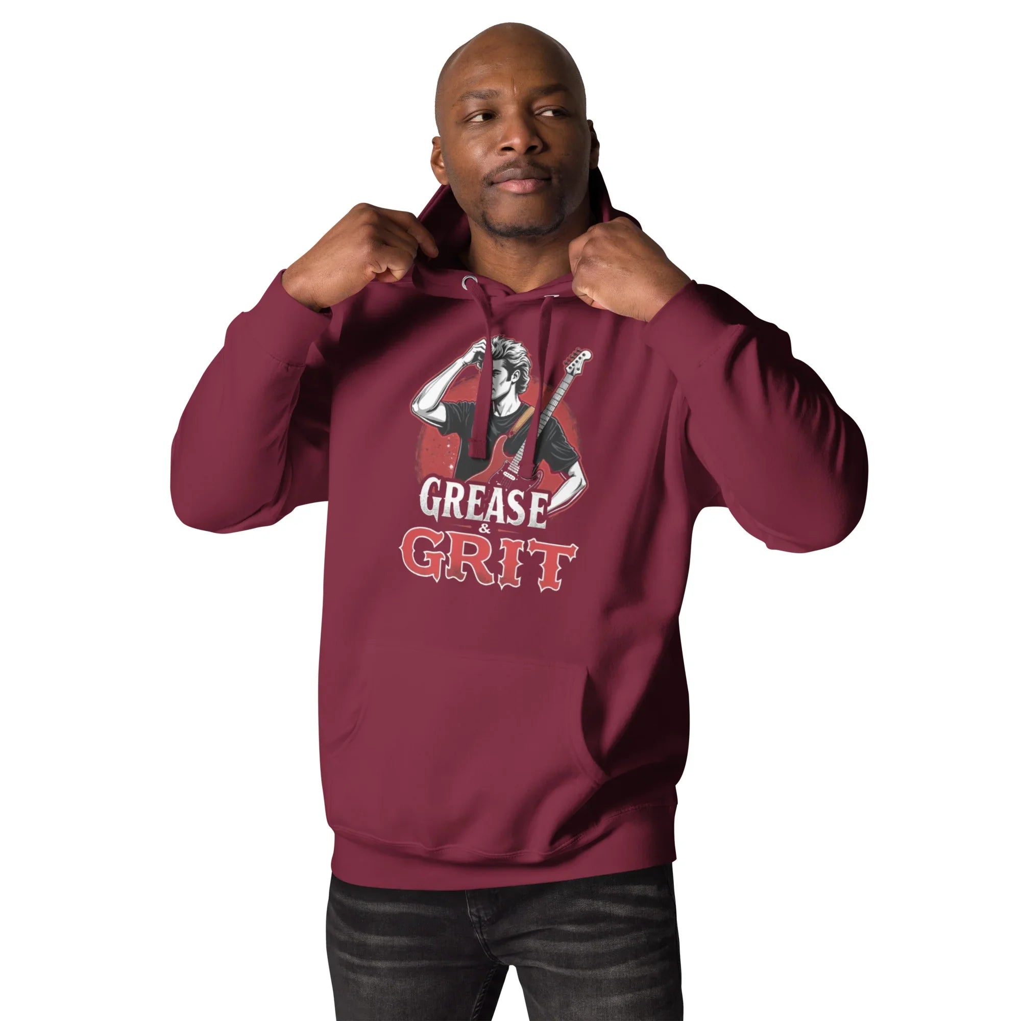 Grease & Grit Hoodie – Rebel Music Streetwear - RaZits