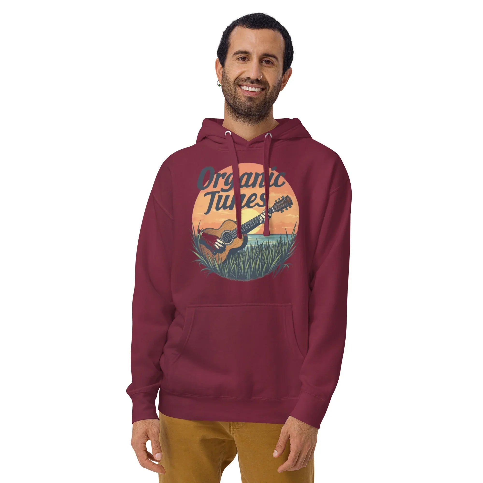 Organic Tunes Hoodie – Acoustic Sunset Style - RaZits