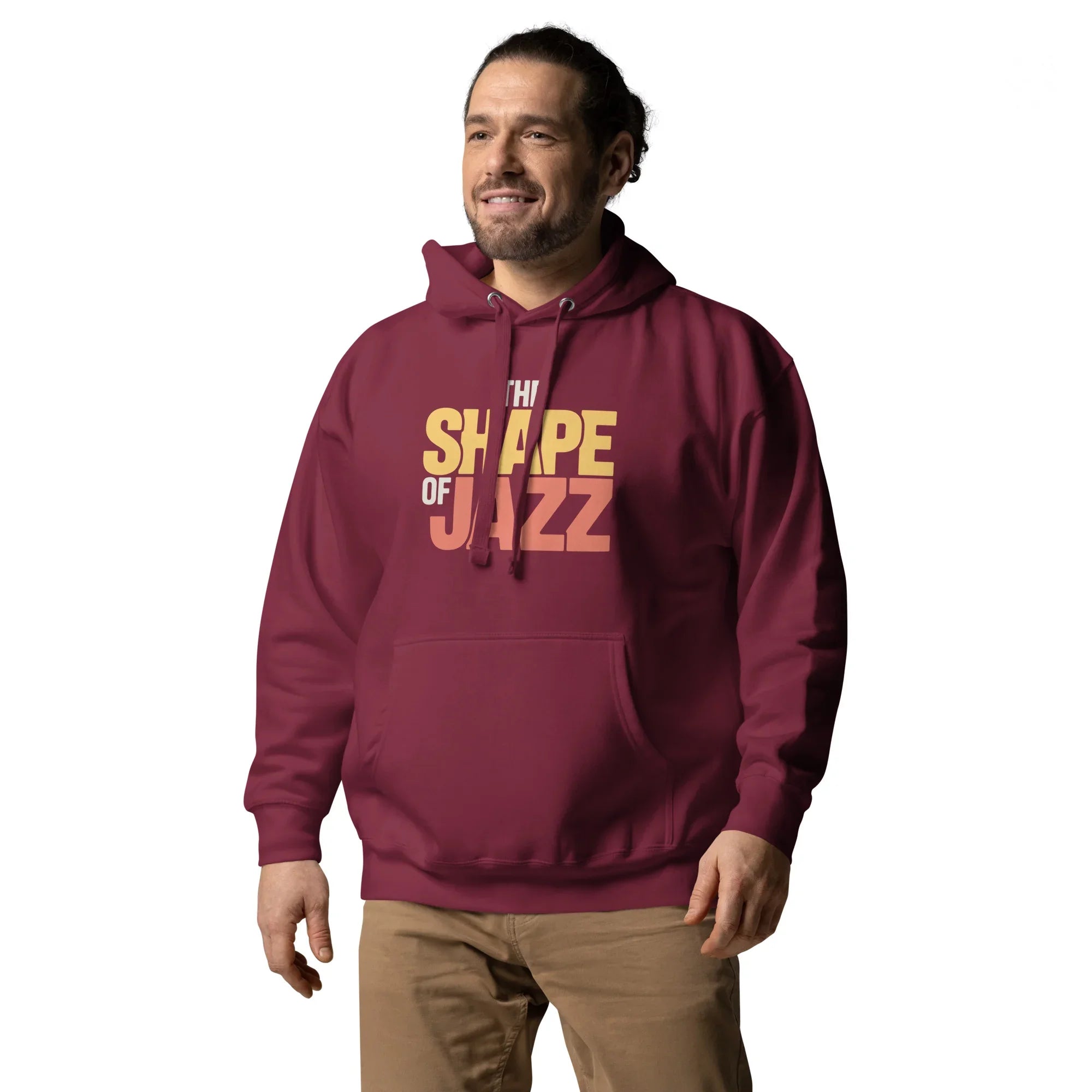 The Shape of Jazz Hoodie – Bold Modern Jazz Statement Wear - RaZits