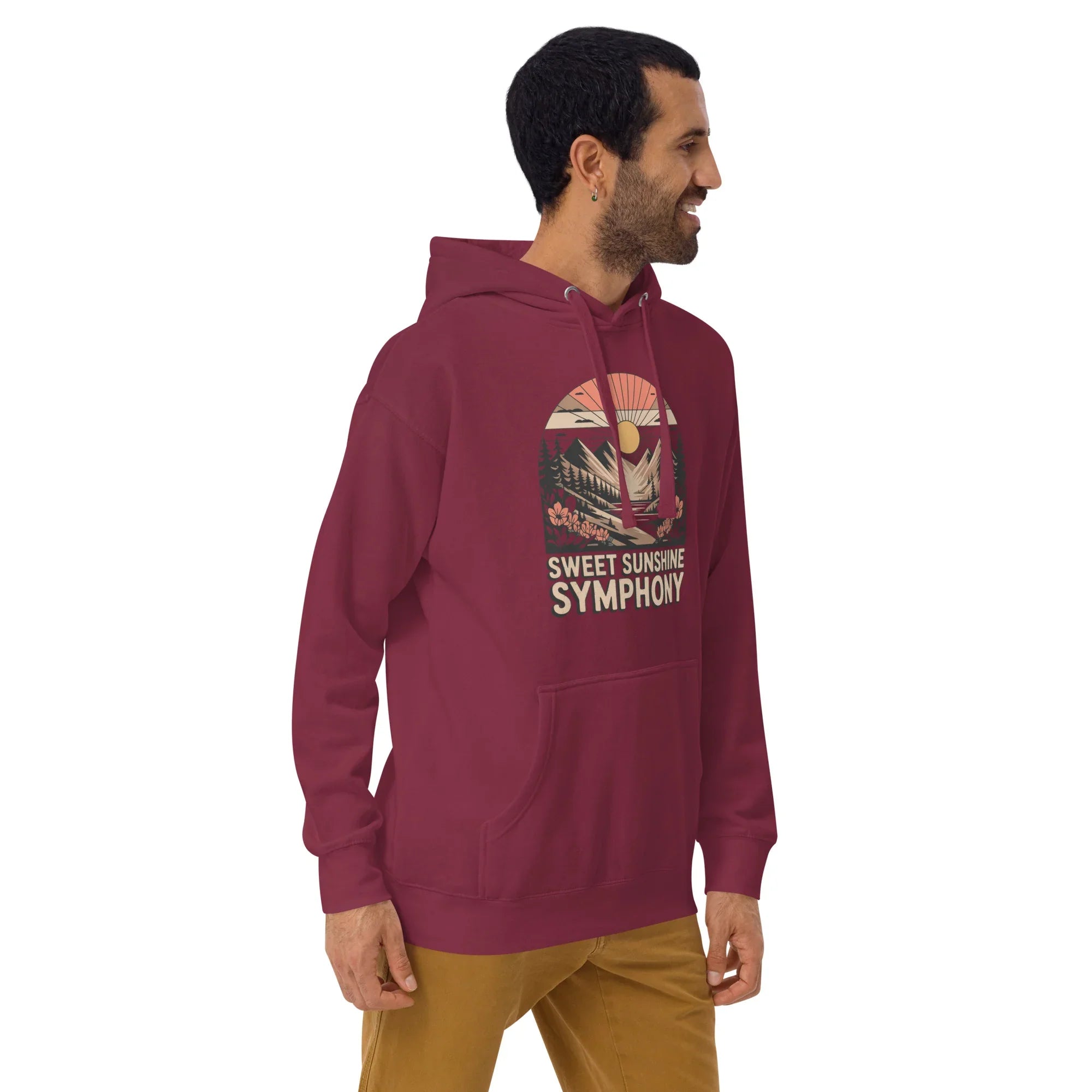 Sweet Sunshine Symphony Hoodie – Nature-Inspired Musical Escape - RaZits