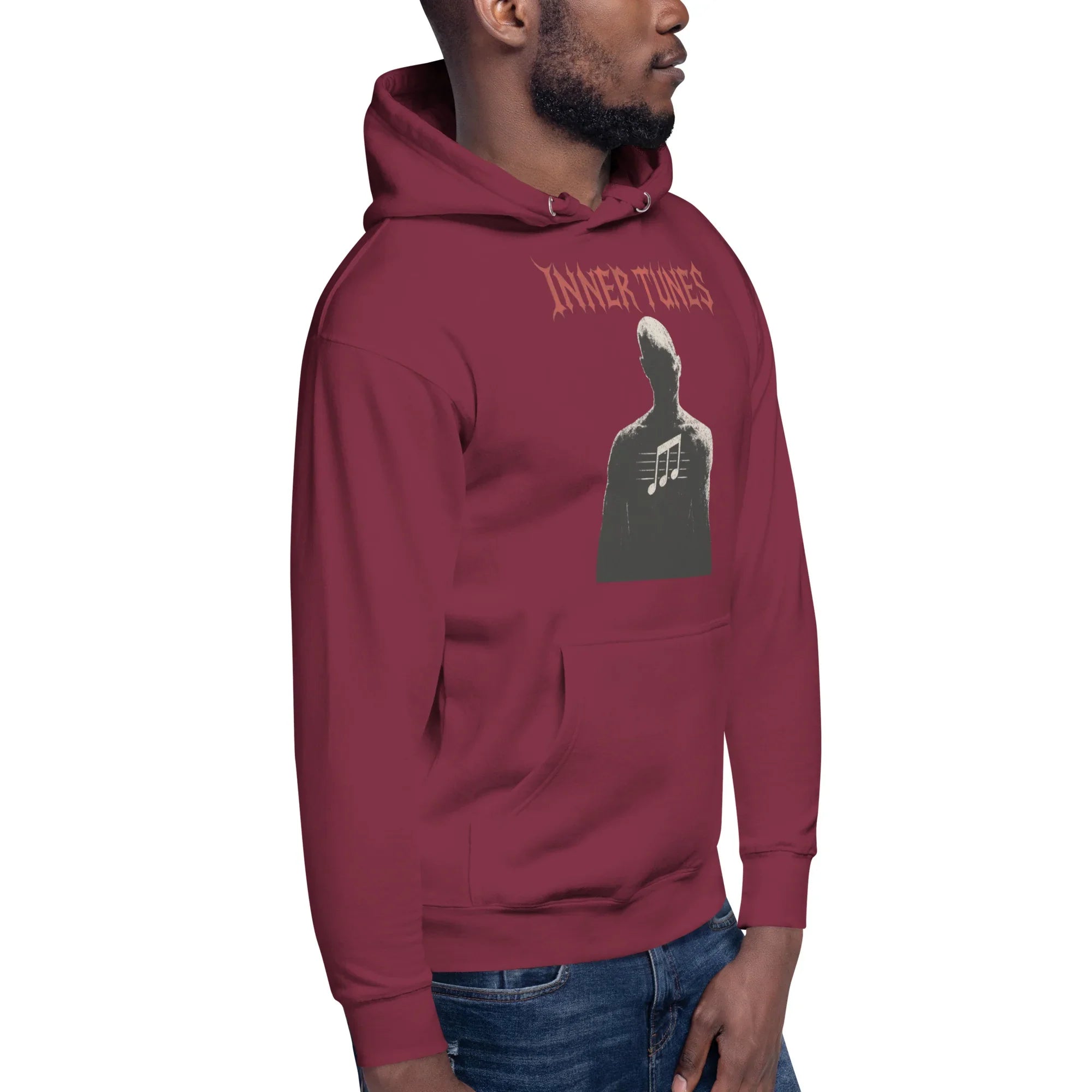 Inner Tunes Hoodie – Minimalist Music Soulwear - RaZits
