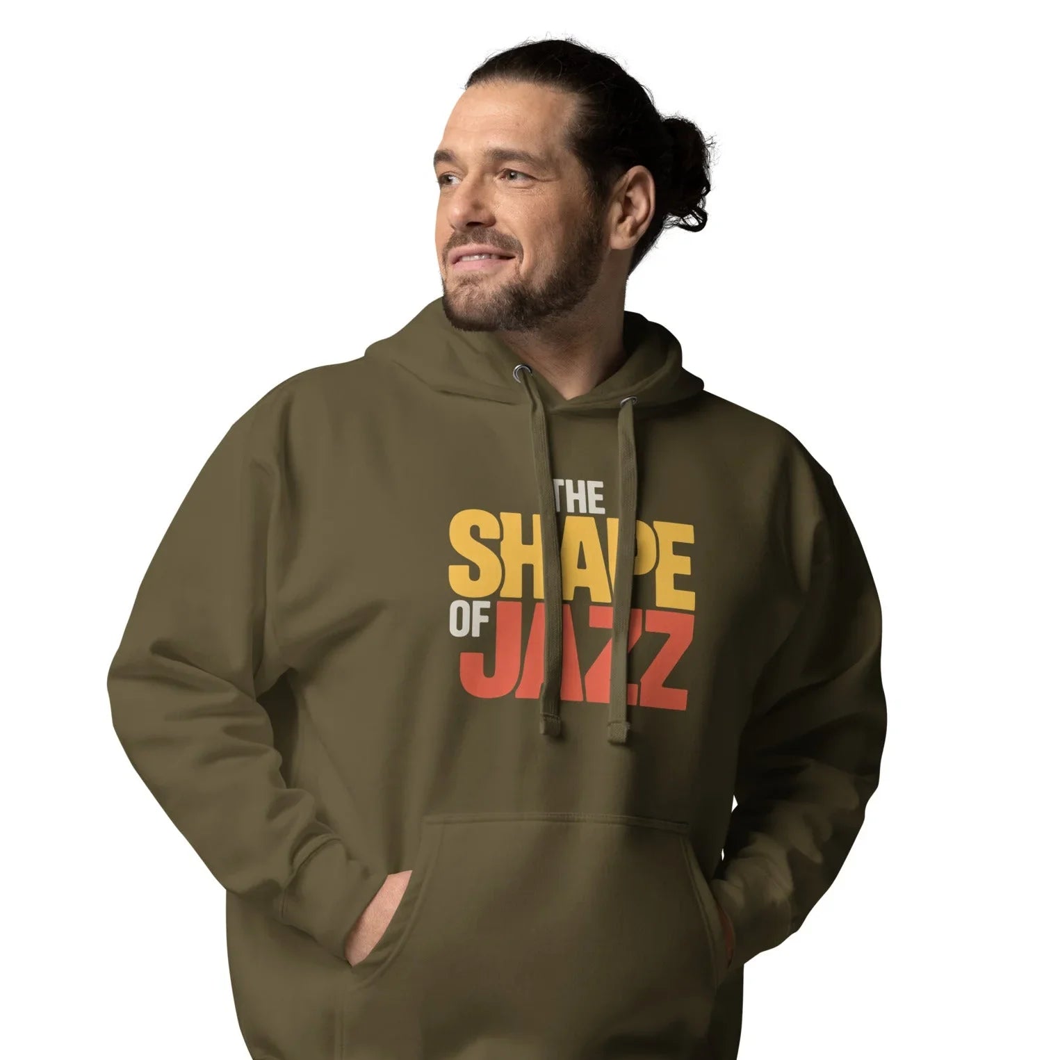The Shape of Jazz Hoodie – Bold Modern Jazz Statement Wear - RaZits