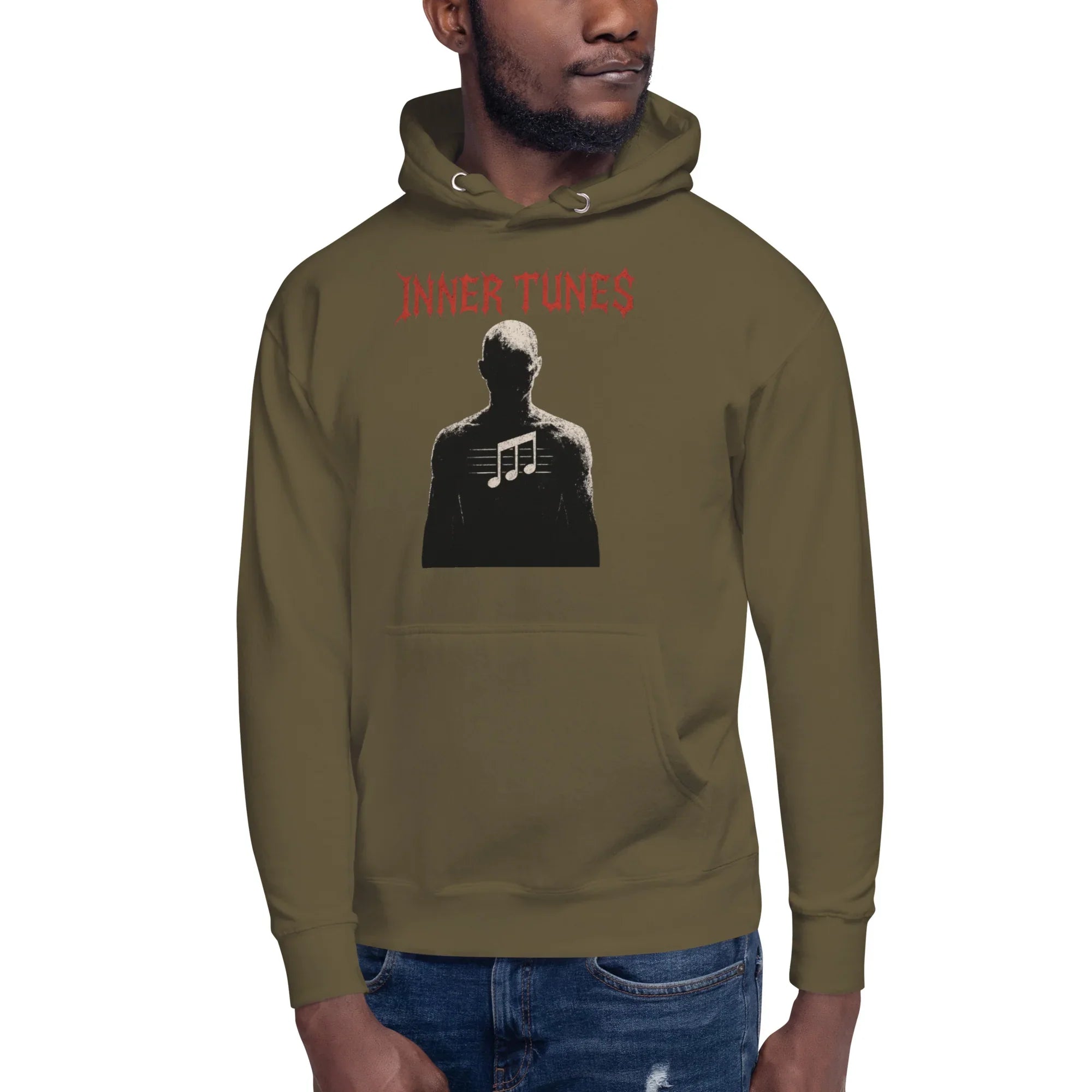 Inner Tunes Hoodie – Minimalist Music Soulwear - RaZits