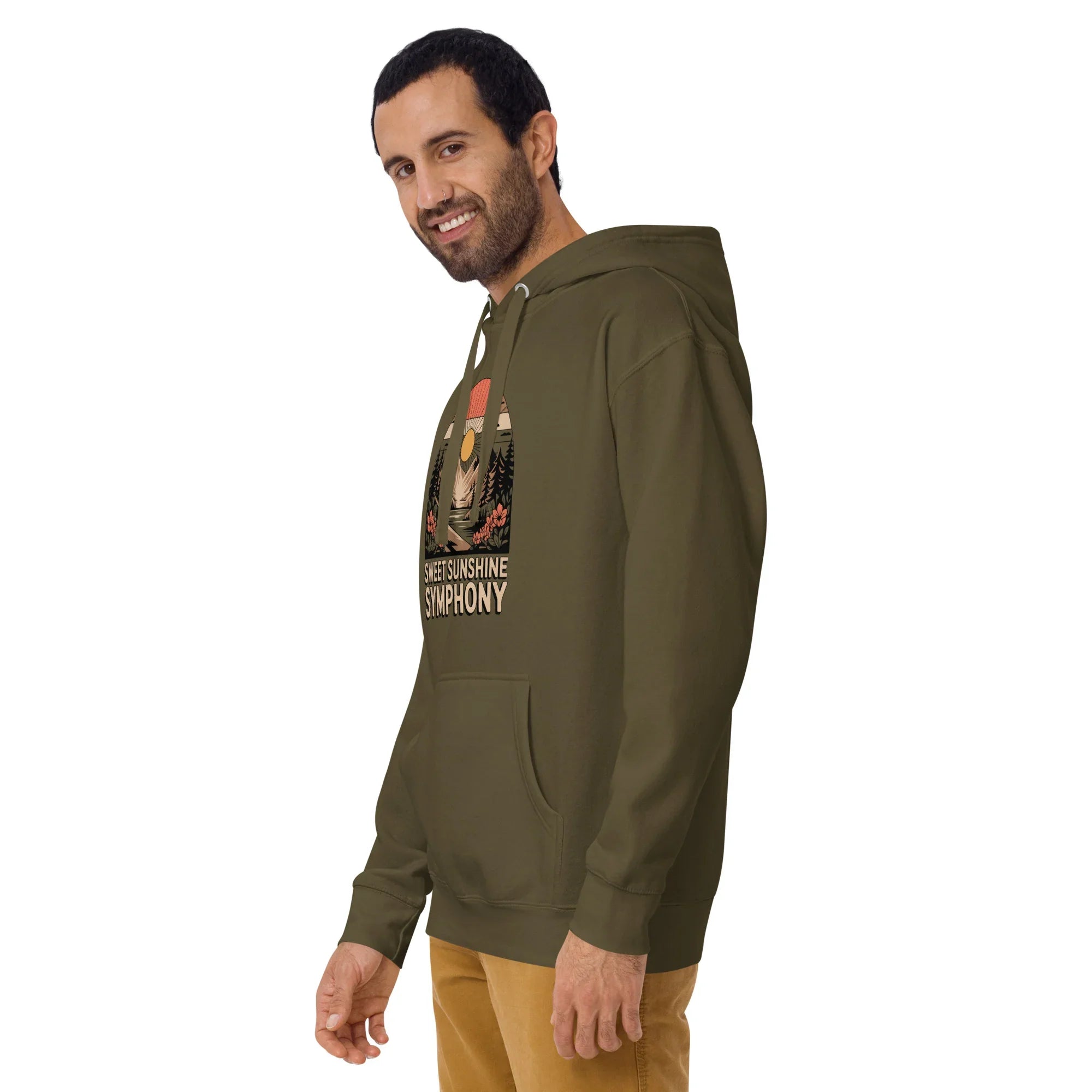 Sweet Sunshine Symphony Hoodie – Nature-Inspired Musical Escape - RaZits