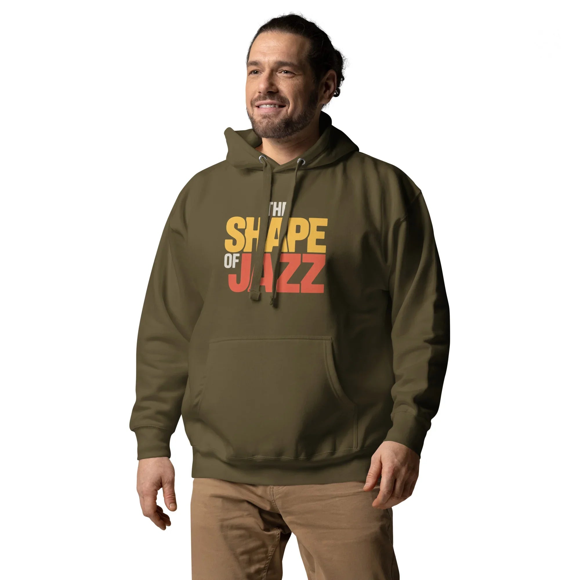 The Shape of Jazz Hoodie – Bold Modern Jazz Statement Wear - RaZits