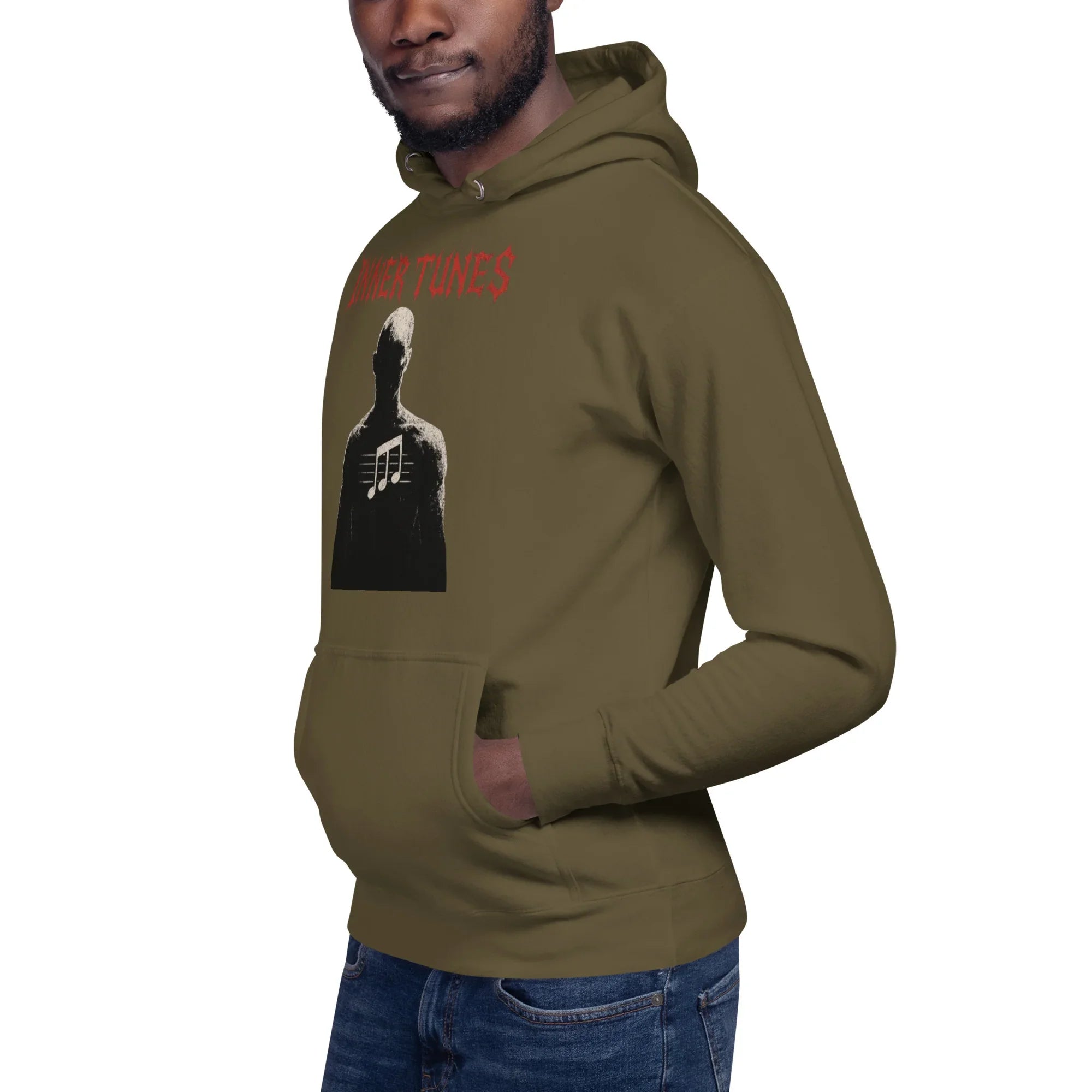 Inner Tunes Hoodie – Minimalist Music Soulwear - RaZits