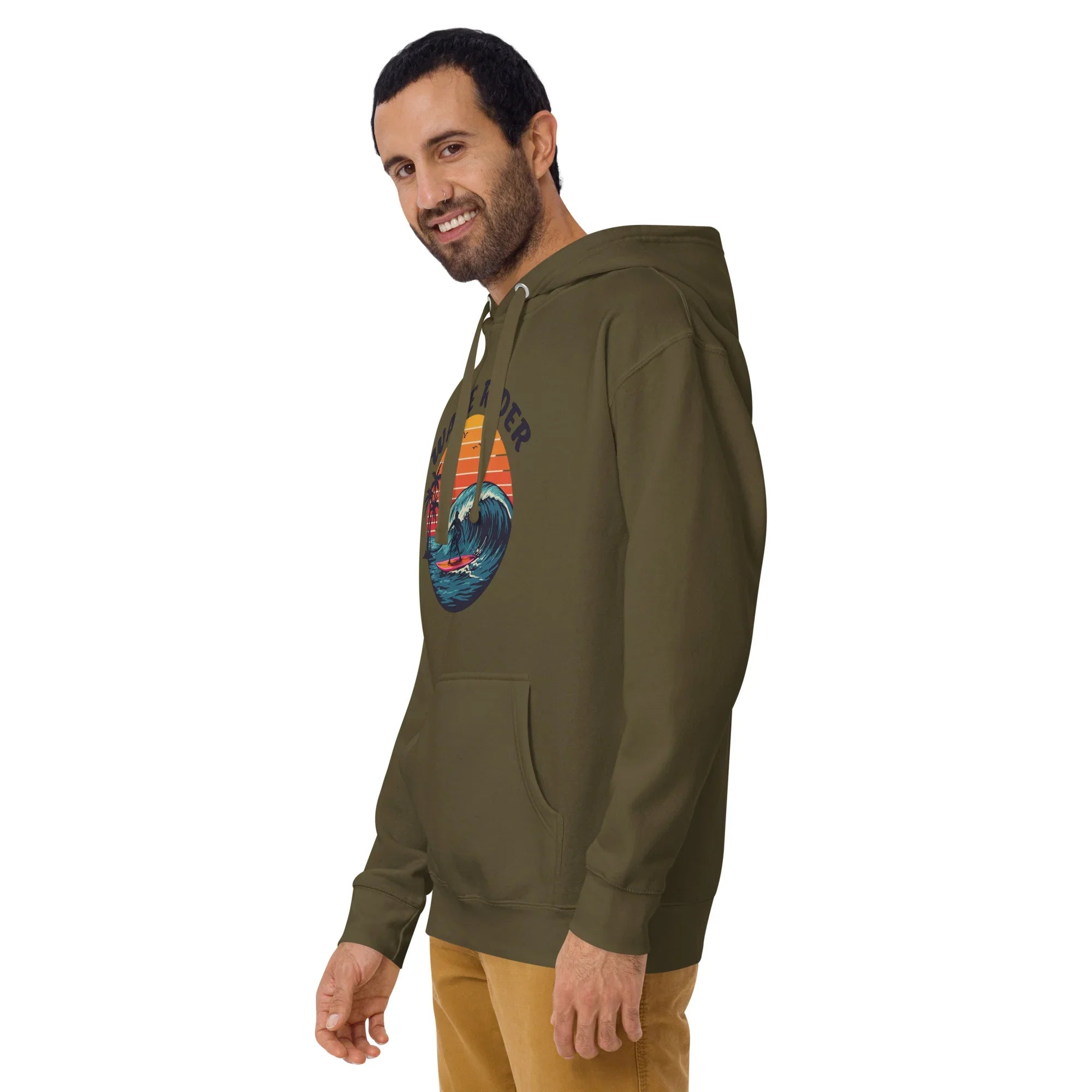 Wave Rider Hoodie – Sunset Surf Aesthetic - RaZits