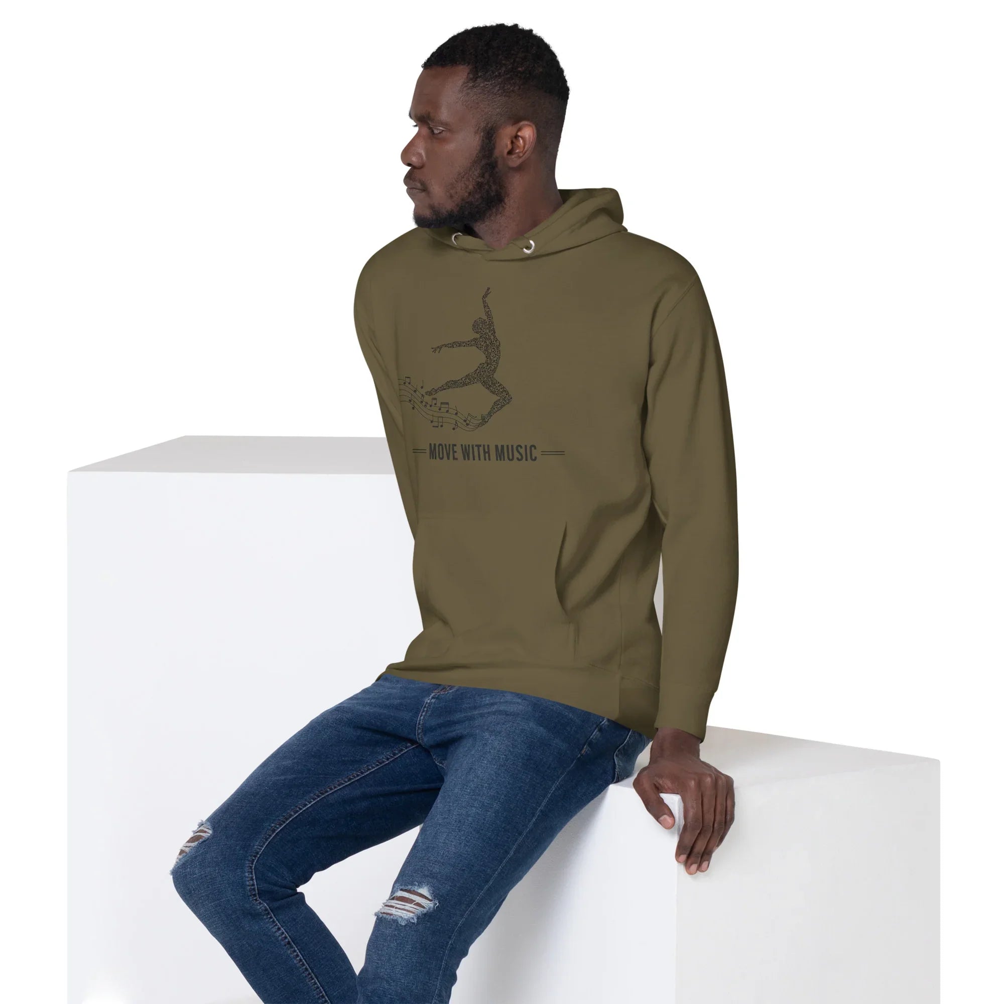 Move With Music Hoodie – Dance & Rhythm Graphic - RaZits