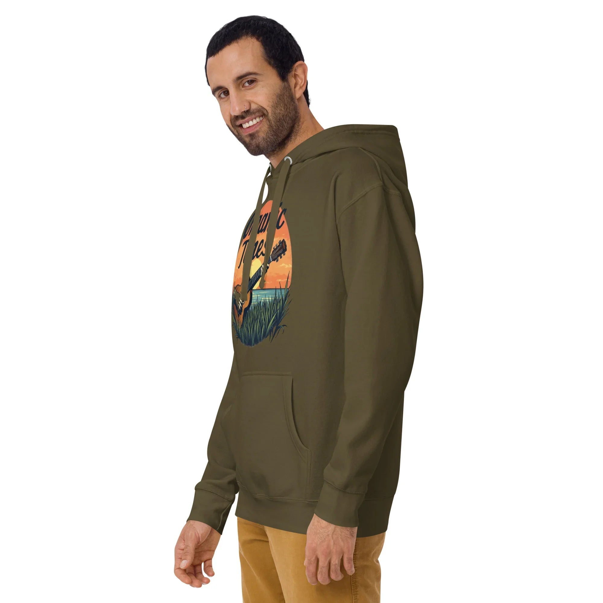 Organic Tunes Hoodie – Acoustic Sunset Style - RaZits