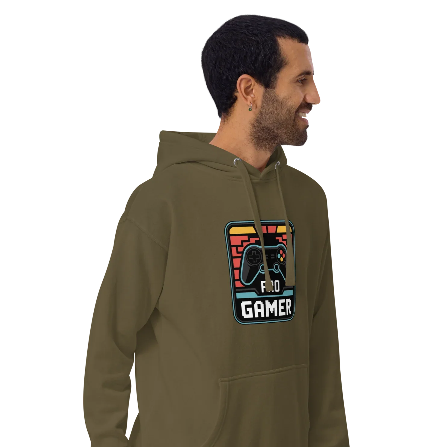 Pro Gamer Hoodie – Retro Pixel Art Game Controller Design - RaZits