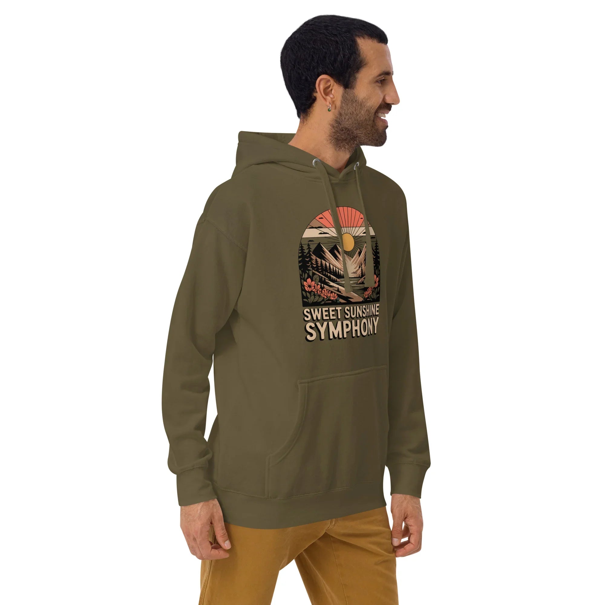 Sweet Sunshine Symphony Hoodie – Nature-Inspired Musical Escape - RaZits