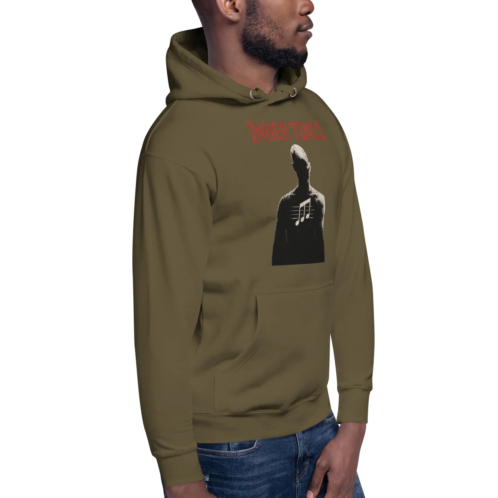 Inner Tunes Hoodie – Minimalist Music Soulwear - RaZits