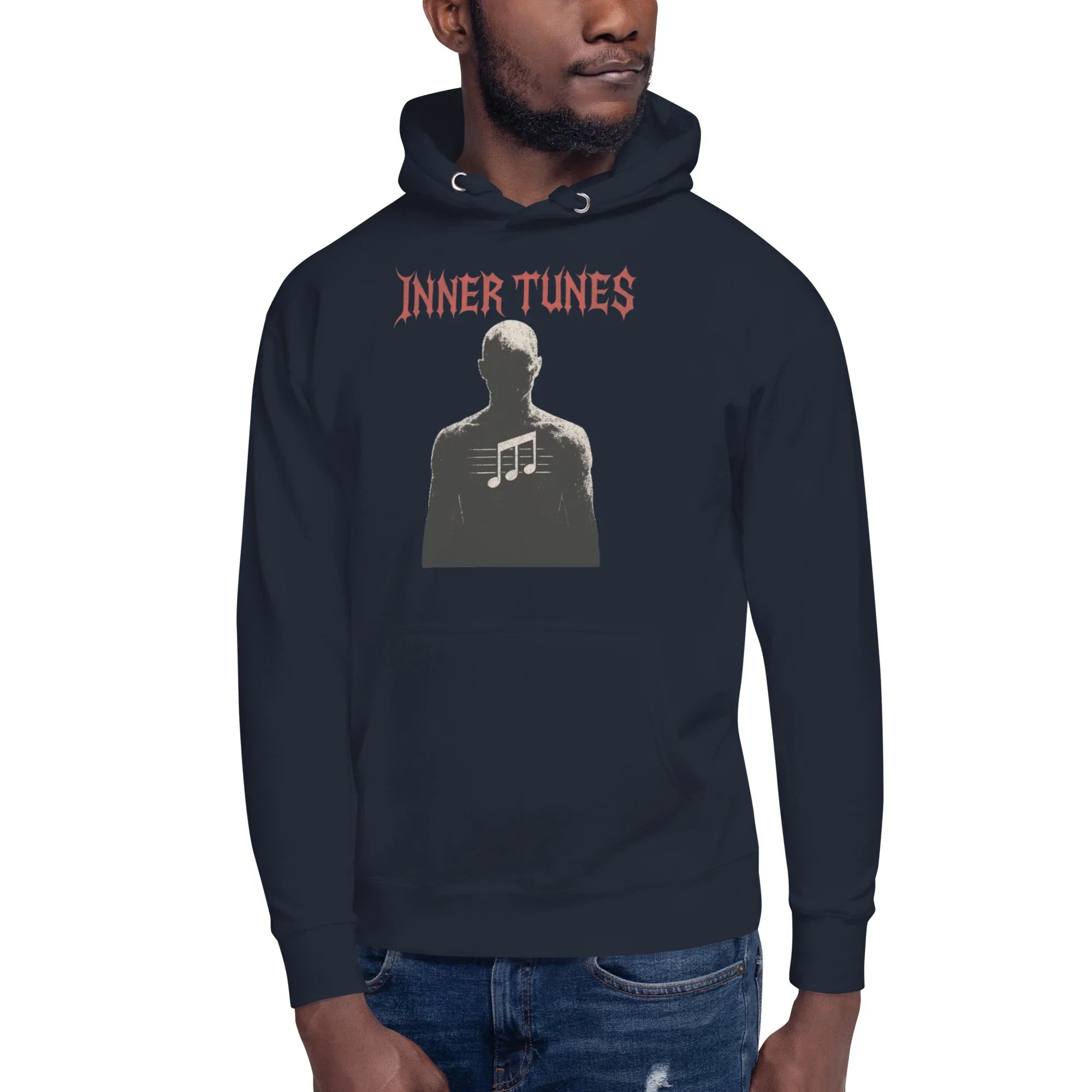 Inner Tunes Hoodie – Minimalist Music Soulwear - RaZits