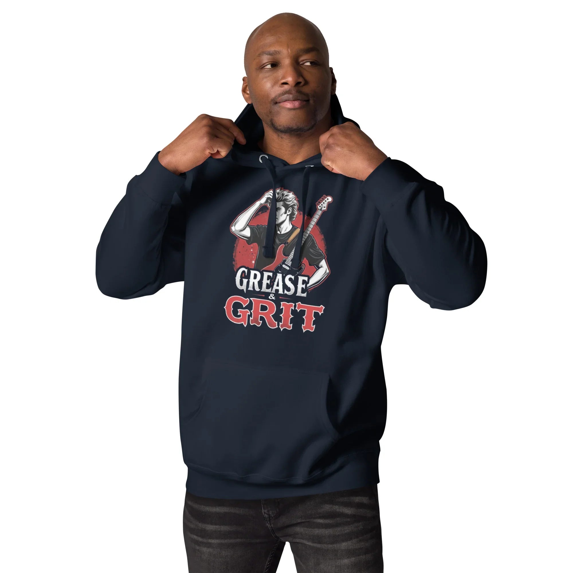 Grease & Grit Hoodie – Rebel Music Streetwear - RaZits