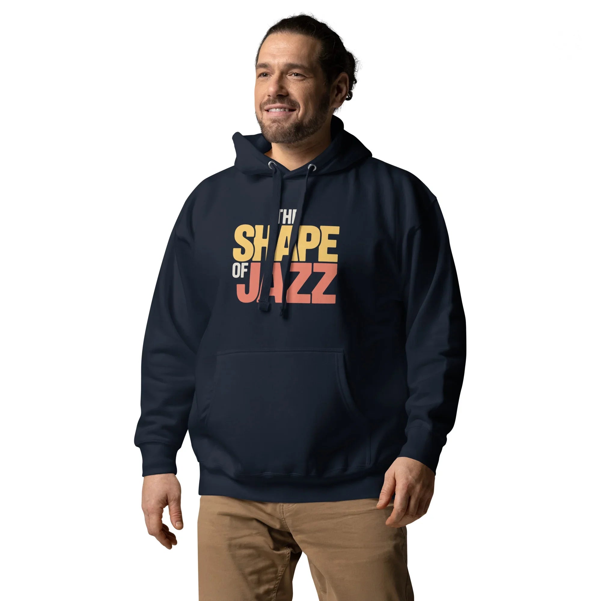 The Shape of Jazz Hoodie – Bold Modern Jazz Statement Wear - RaZits