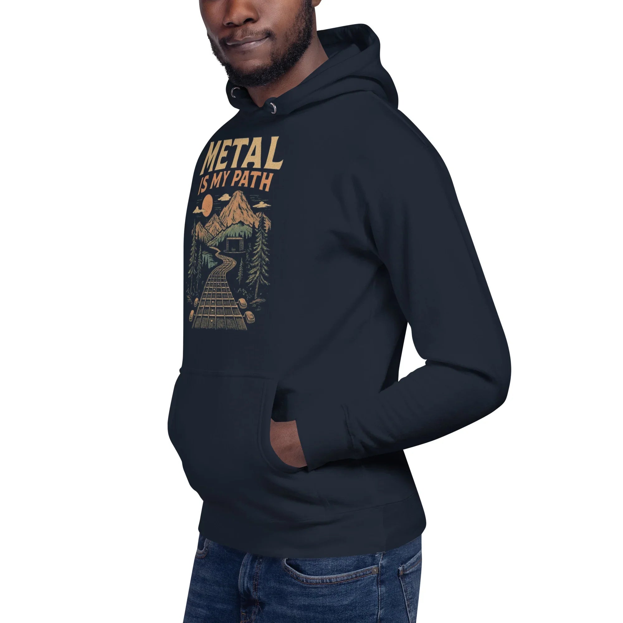 Metal Is My Path Hoodie – Heavy Music Trailblazer - RaZits