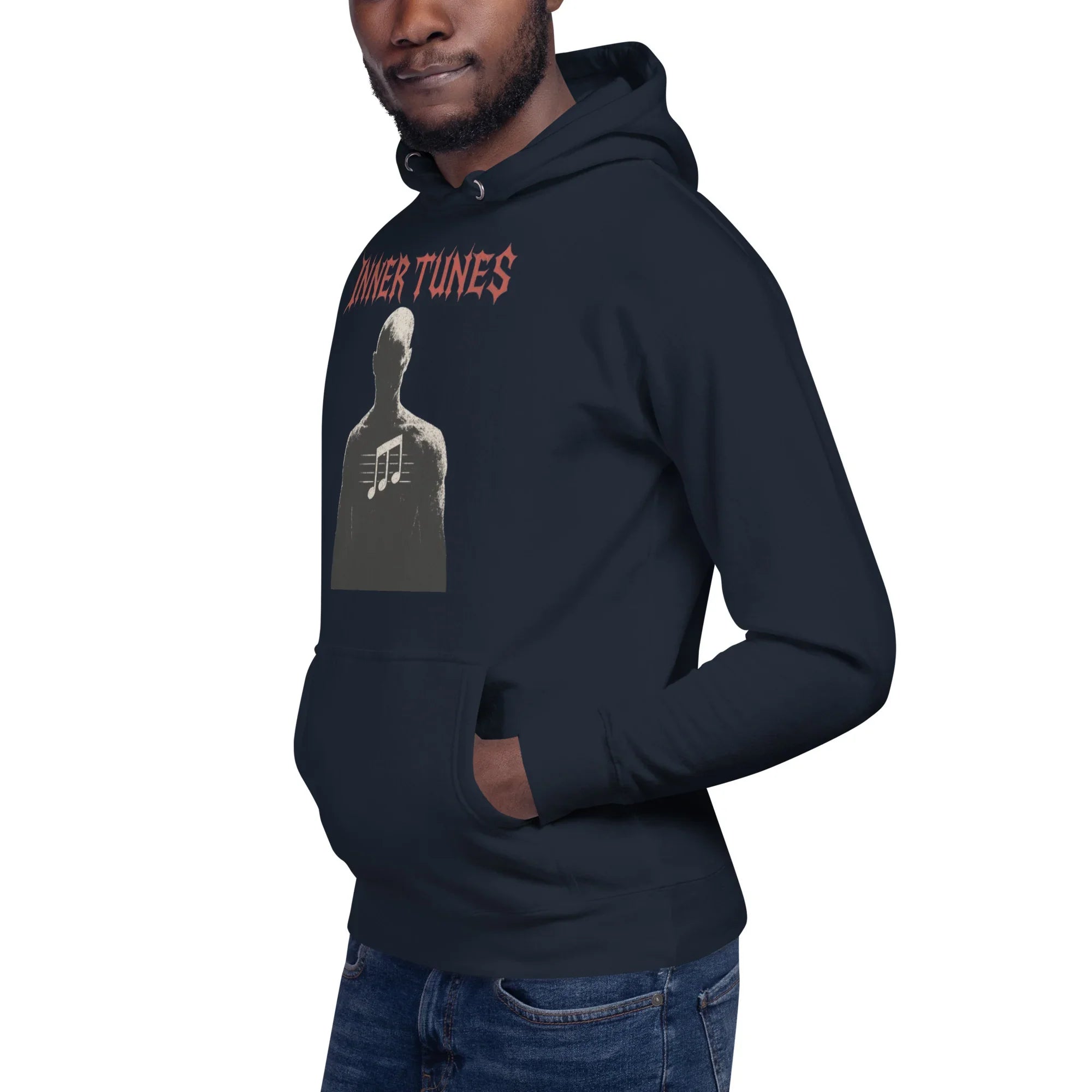 Inner Tunes Hoodie – Minimalist Music Soulwear - RaZits