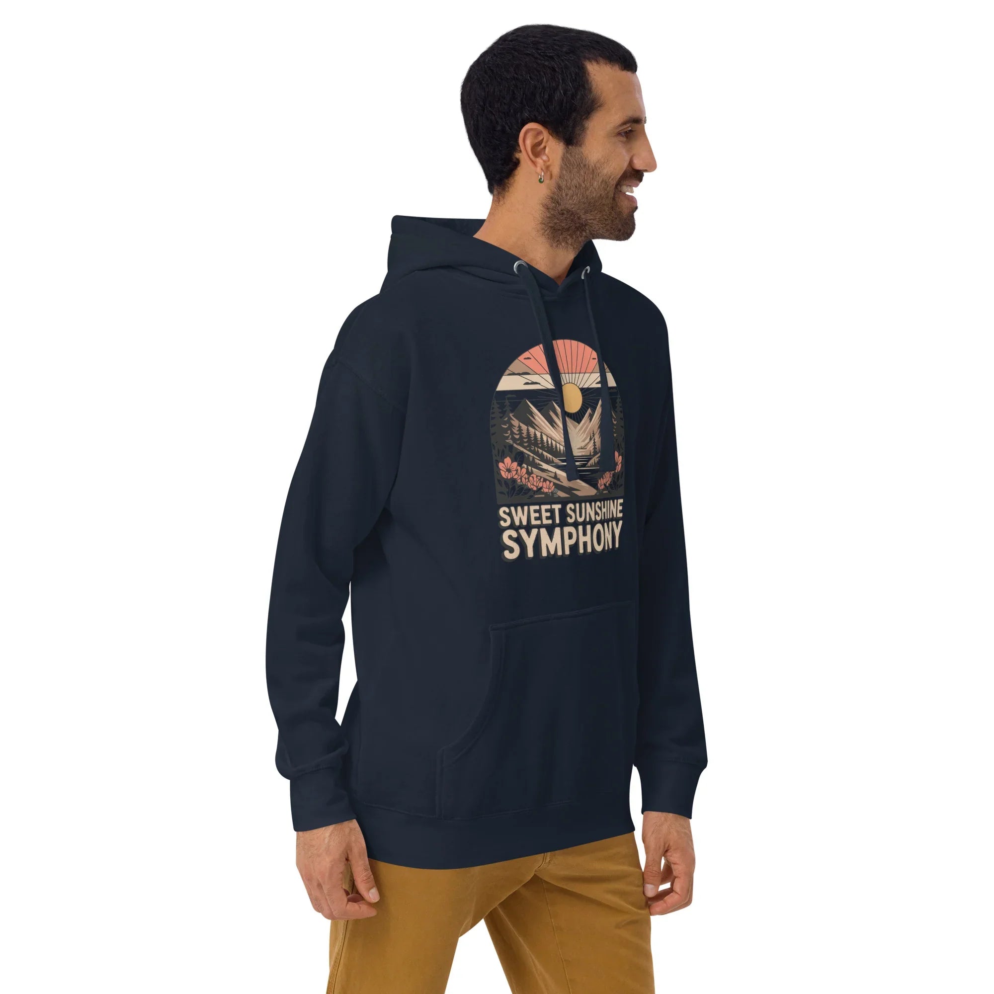Sweet Sunshine Symphony Hoodie – Nature-Inspired Musical Escape - RaZits