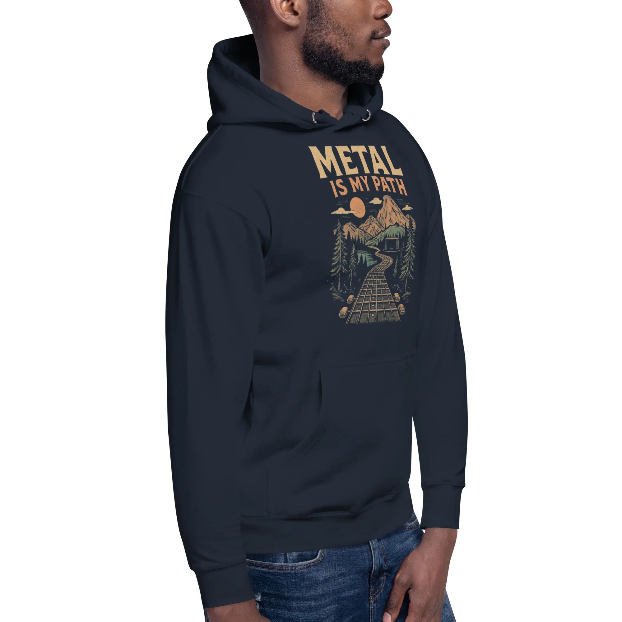 Metal Is My Path Hoodie – Heavy Music Trailblazer - RaZits