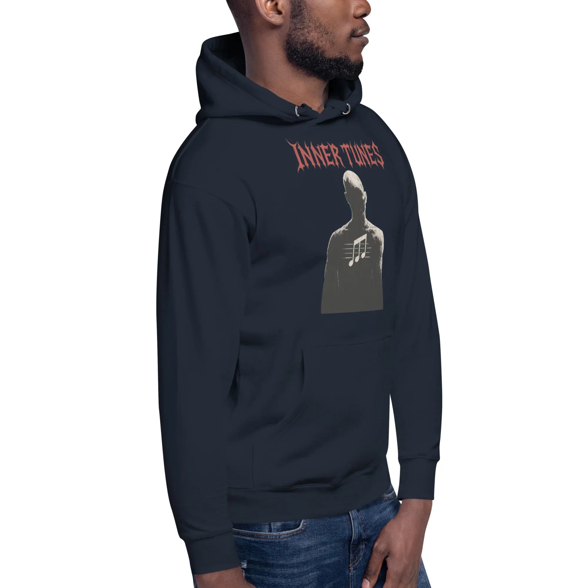 Inner Tunes Hoodie – Minimalist Music Soulwear - RaZits