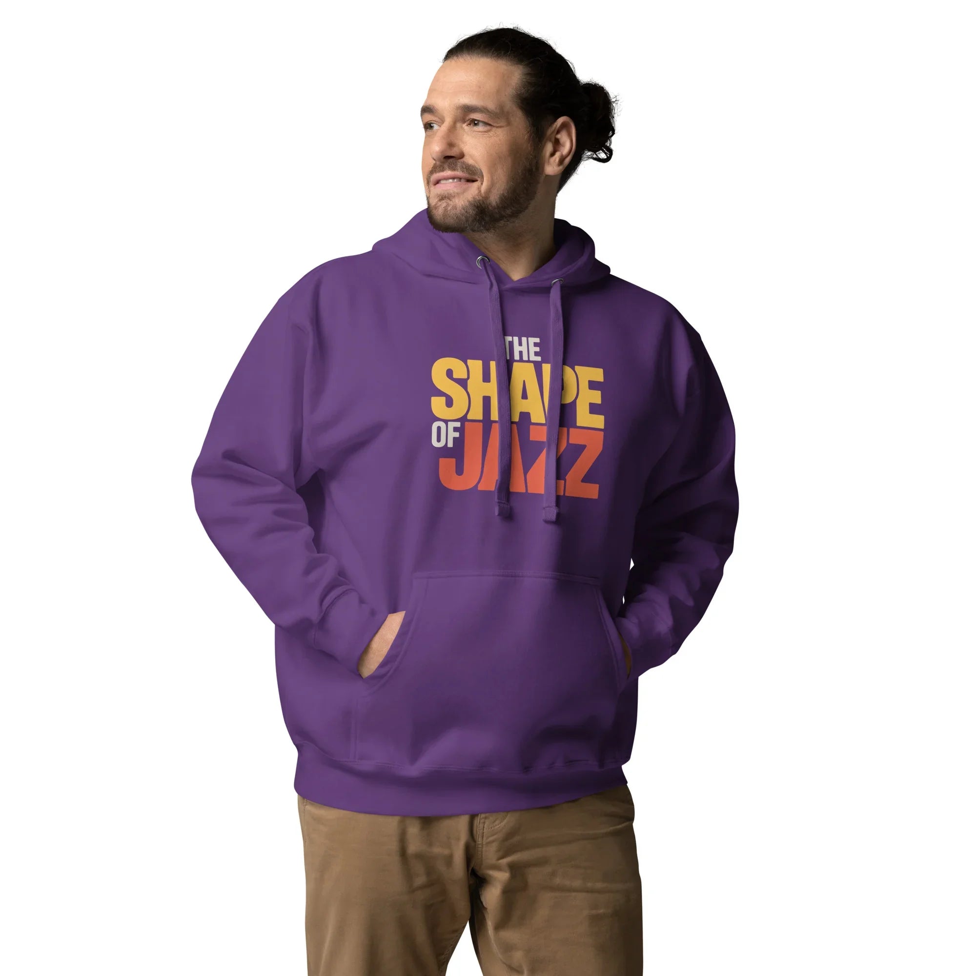 The Shape of Jazz Hoodie – Bold Modern Jazz Statement Wear - RaZits