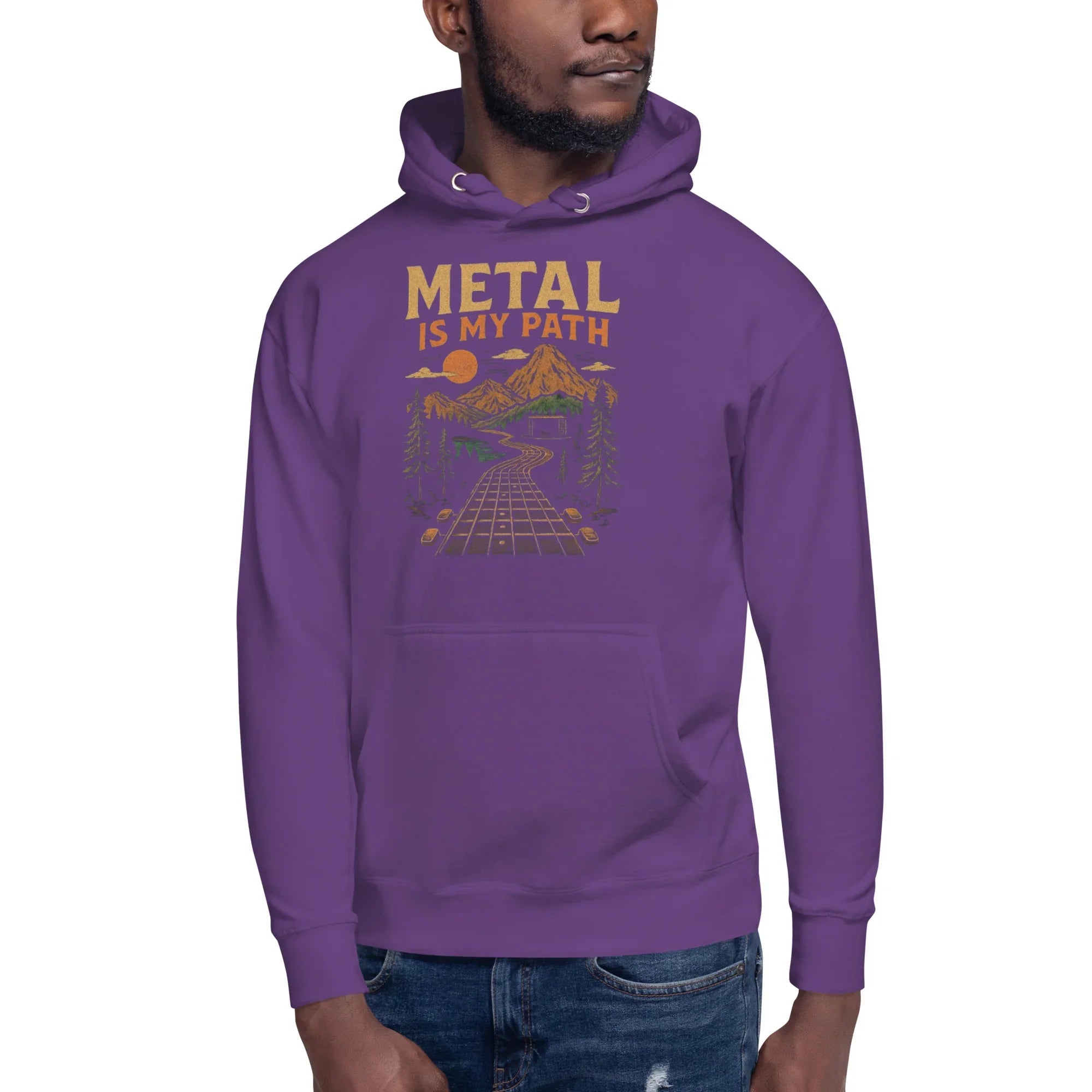 Metal Is My Path Hoodie – Heavy Music Trailblazer - RaZits