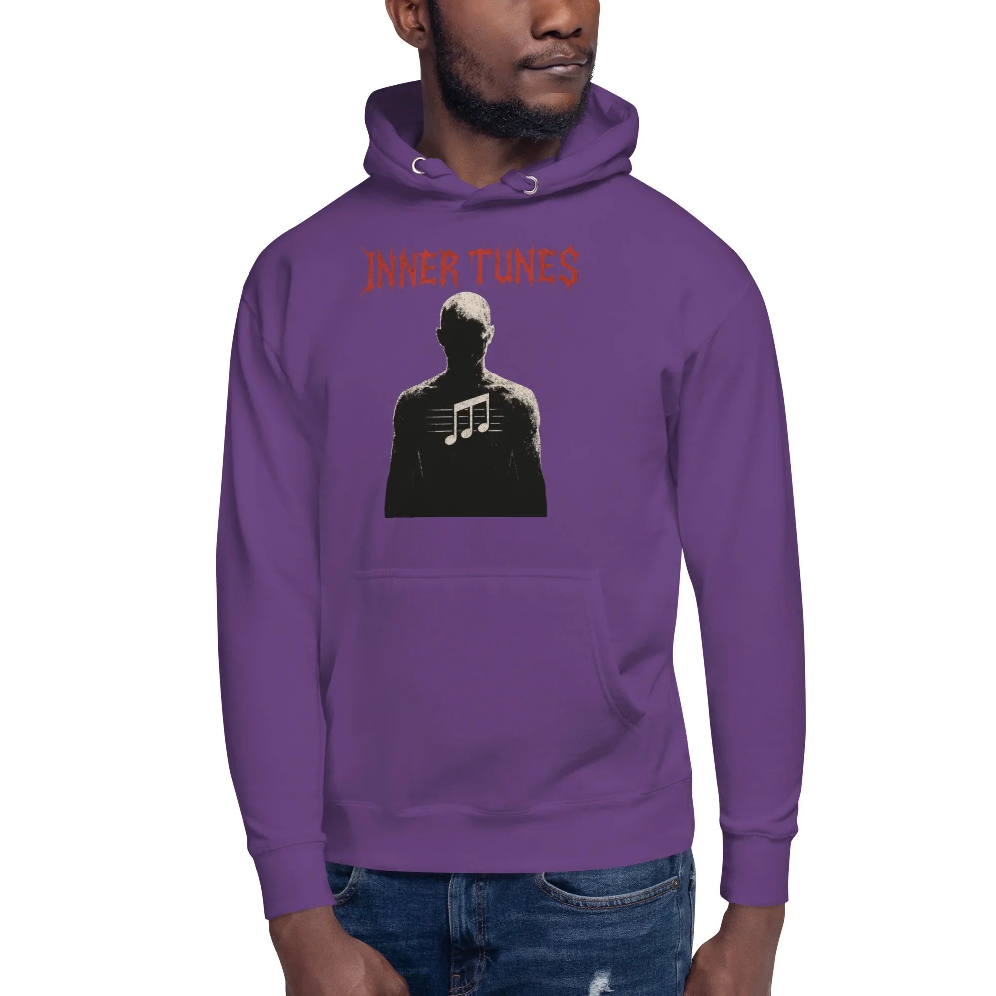 Inner Tunes Hoodie – Minimalist Music Soulwear - RaZits