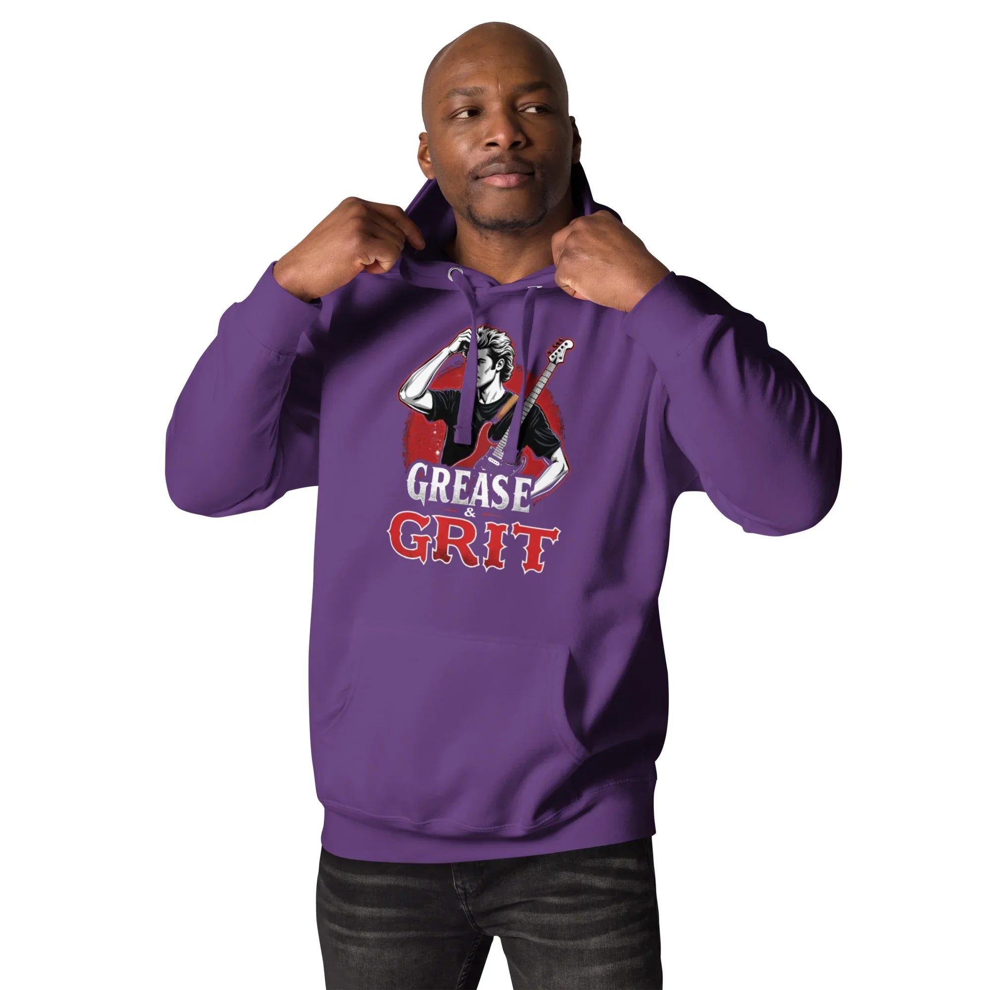Grease & Grit Hoodie – Rebel Music Streetwear - RaZits