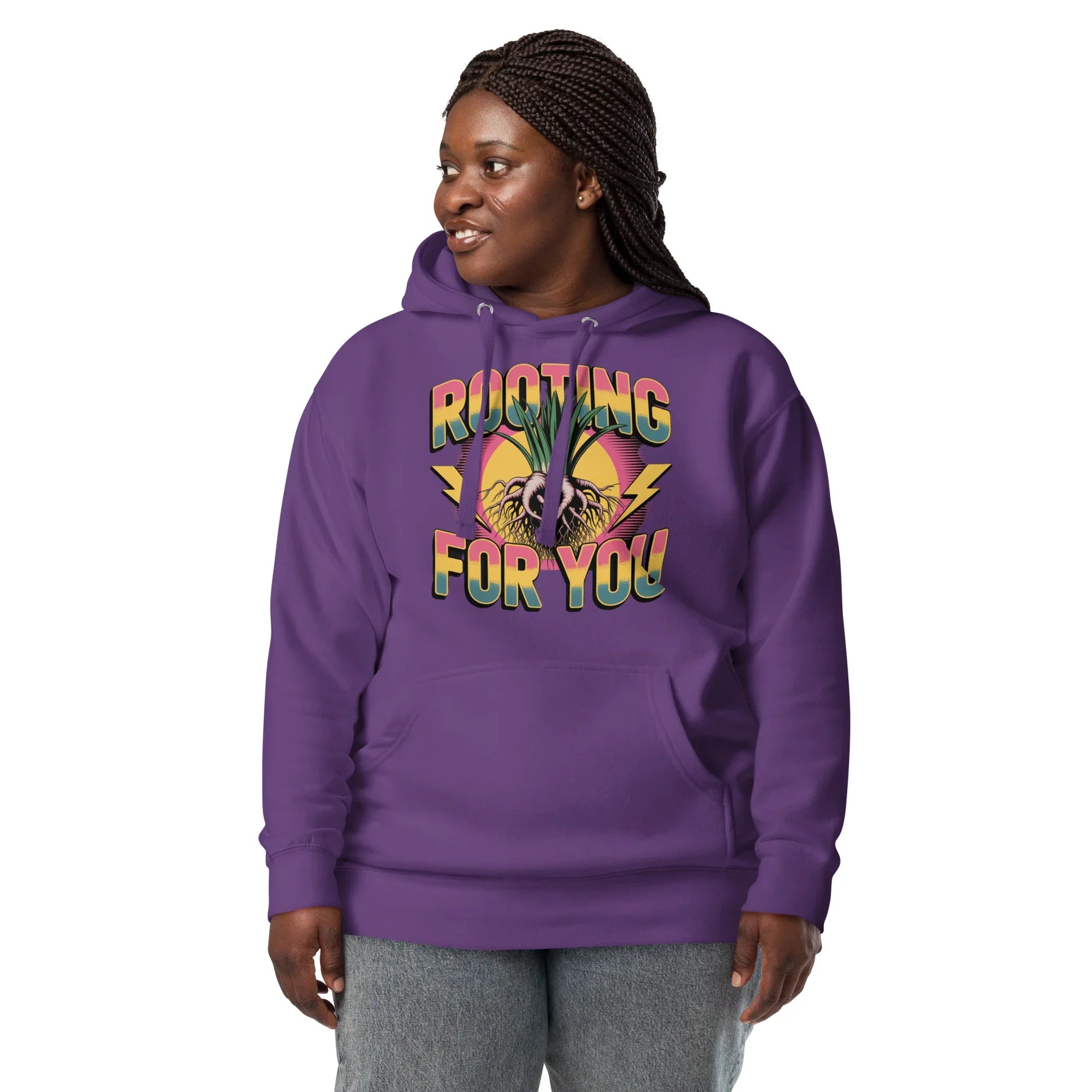 Nature Hoodie – Rooting For You Inspirational Pullover - RaZits