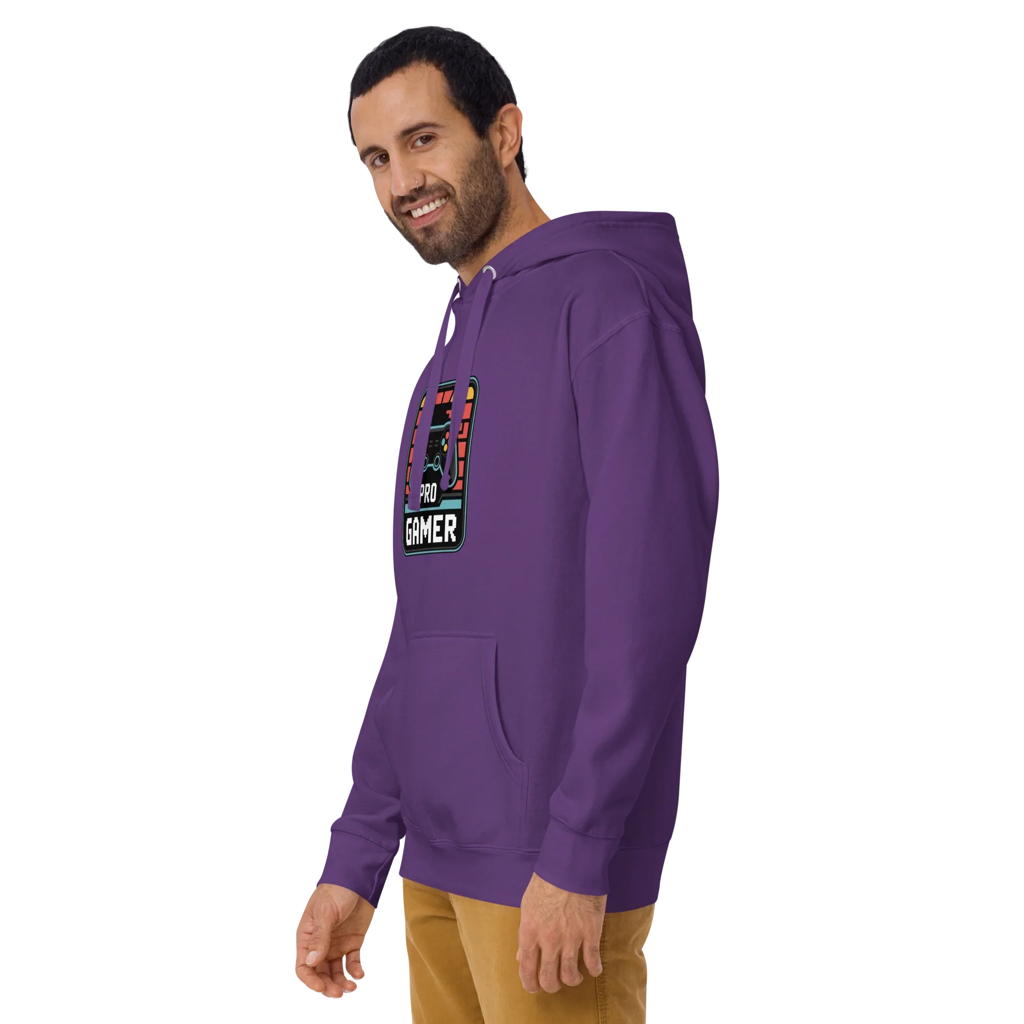 Pro Gamer Hoodie – Retro Pixel Art Game Controller Design - RaZits