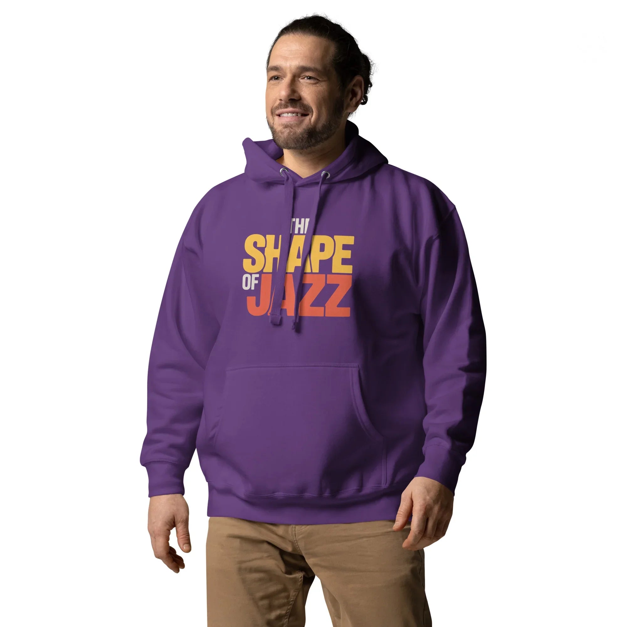 The Shape of Jazz Hoodie – Bold Modern Jazz Statement Wear - RaZits