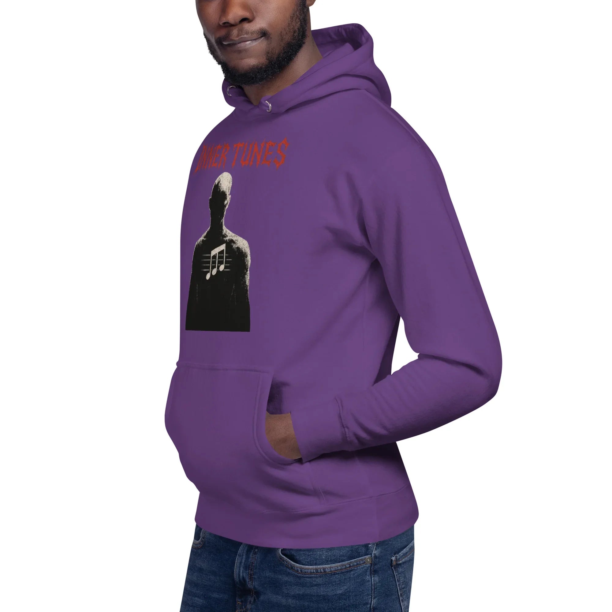 Inner Tunes Hoodie – Minimalist Music Soulwear - RaZits
