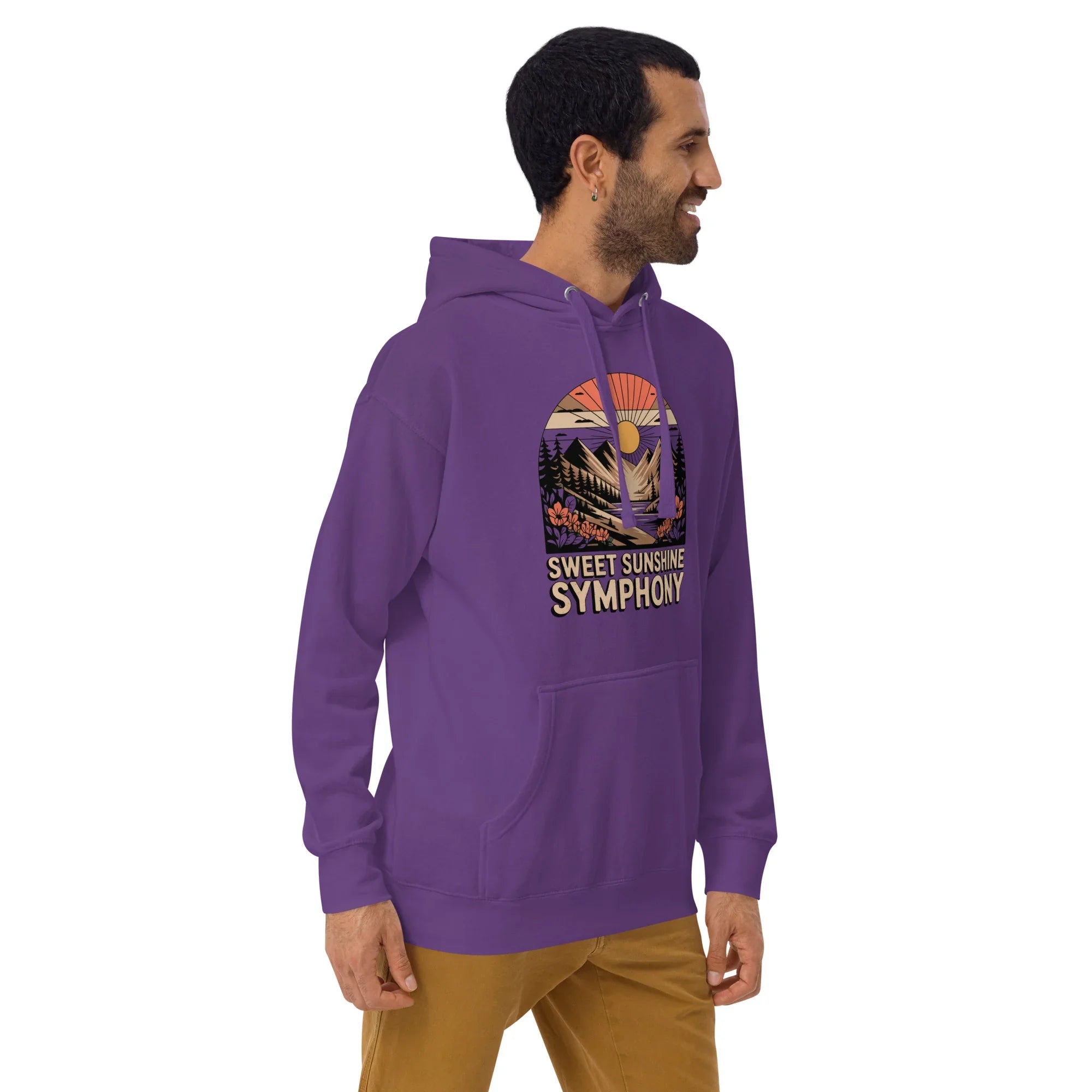 Sweet Sunshine Symphony Hoodie – Nature-Inspired Musical Escape - RaZits