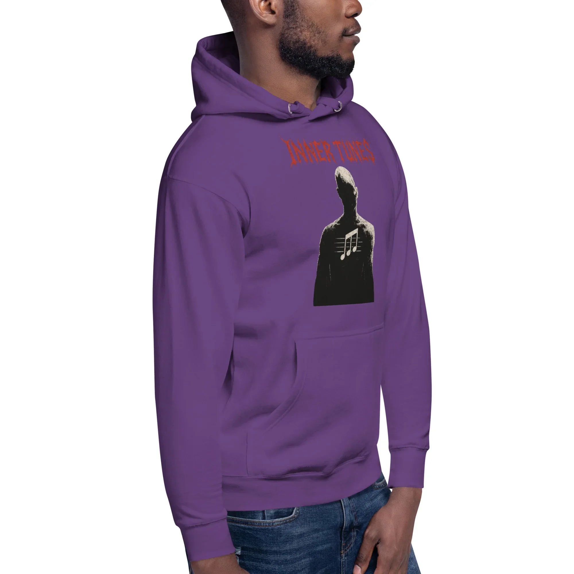 Inner Tunes Hoodie – Minimalist Music Soulwear - RaZits