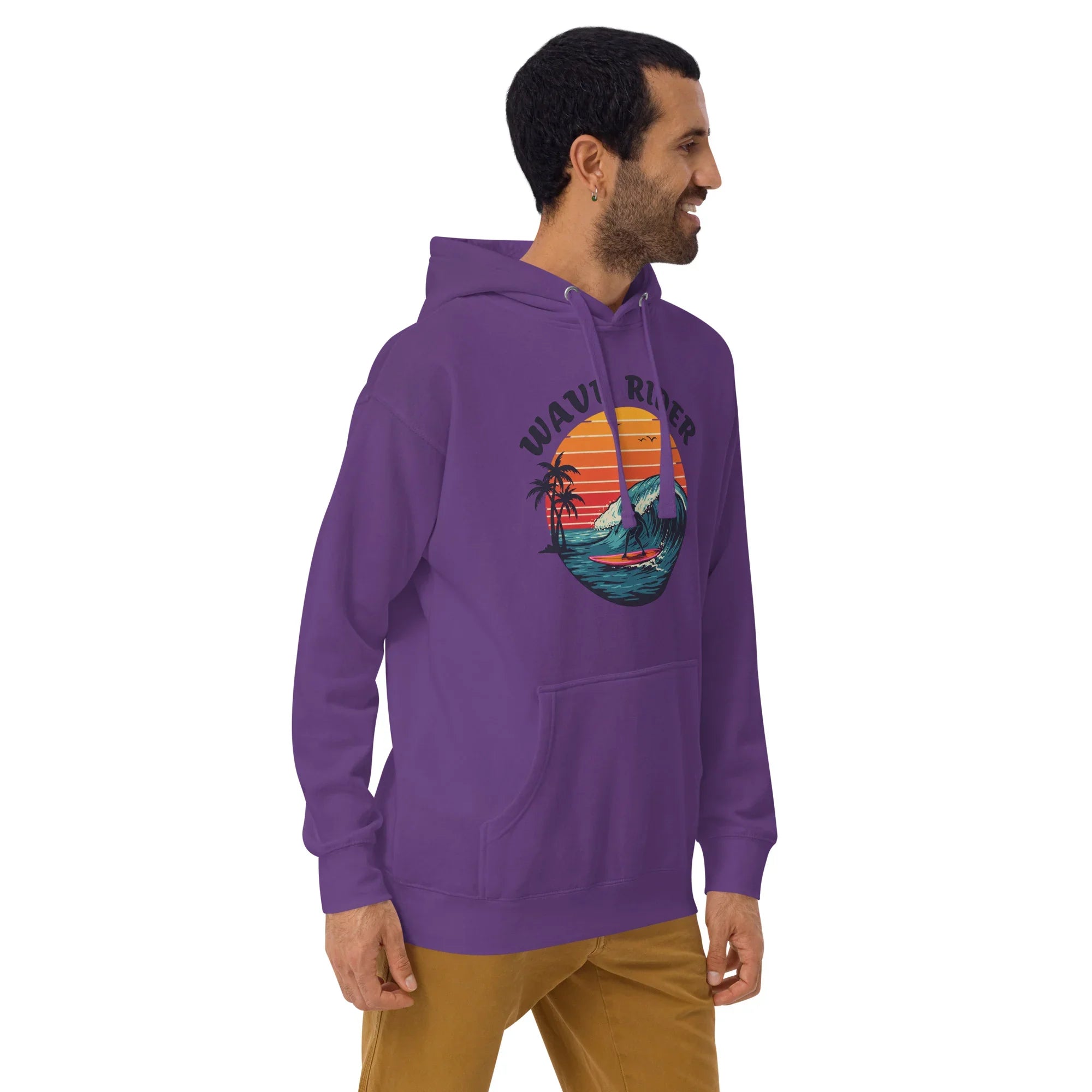 Wave Rider Hoodie – Sunset Surf Aesthetic - RaZits