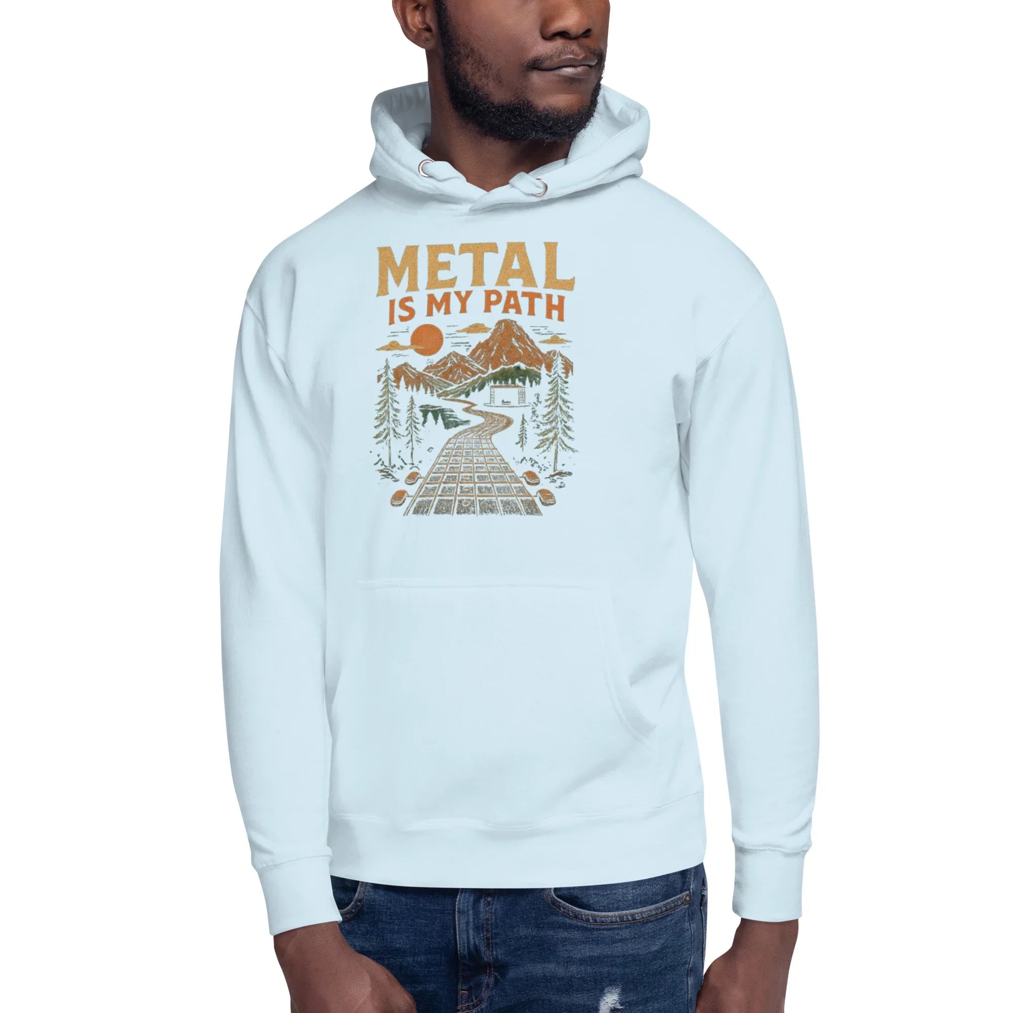 Metal Is My Path Hoodie – Heavy Music Trailblazer - RaZits