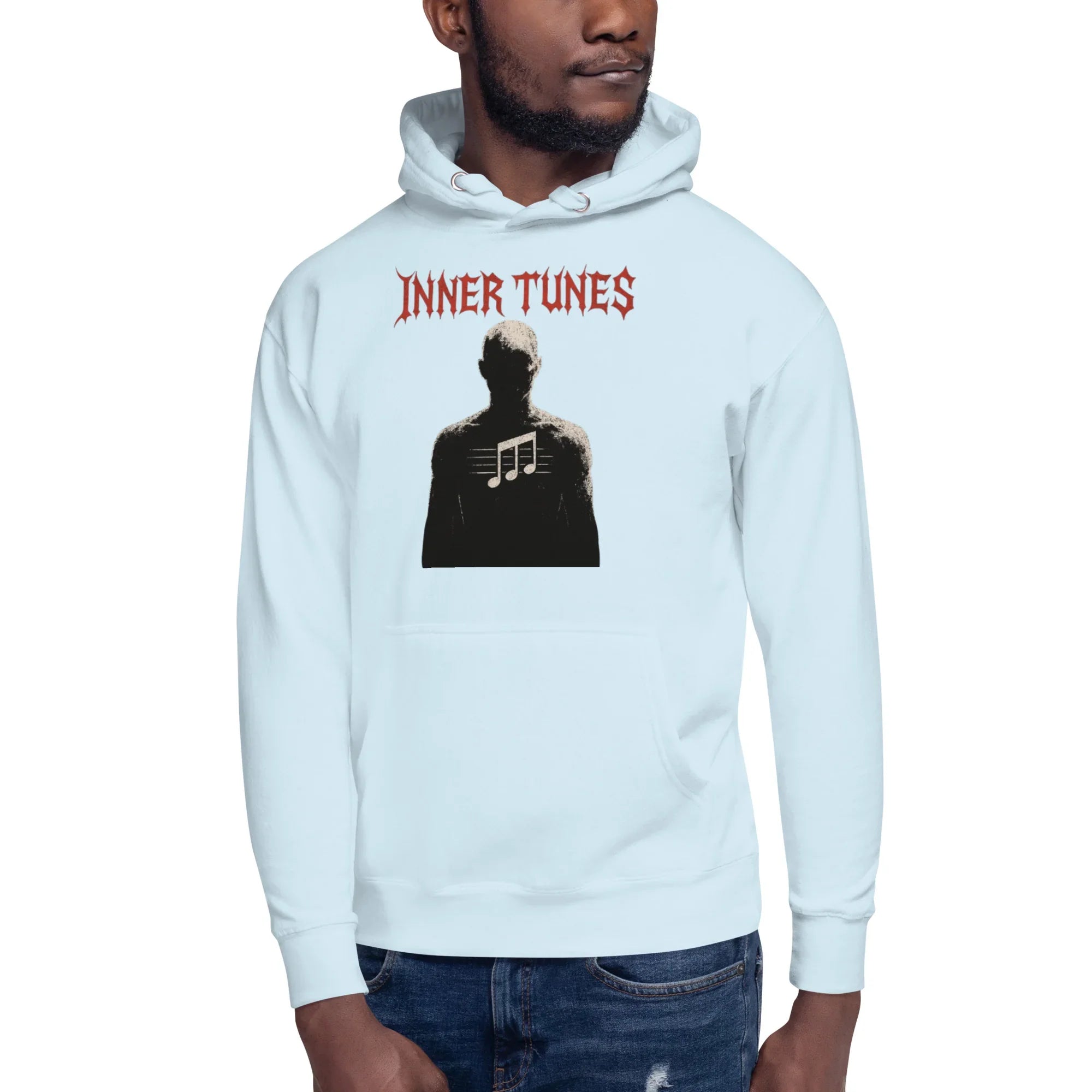 Inner Tunes Hoodie – Minimalist Music Soulwear - RaZits