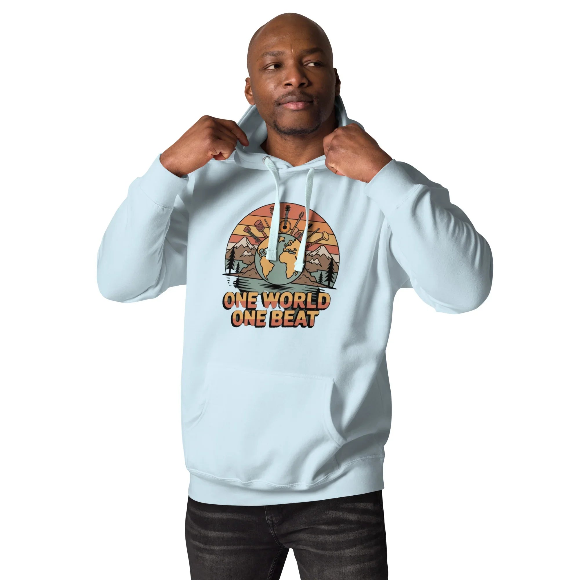 One World One Beat Hoodie – Global Music Vibes - RaZits