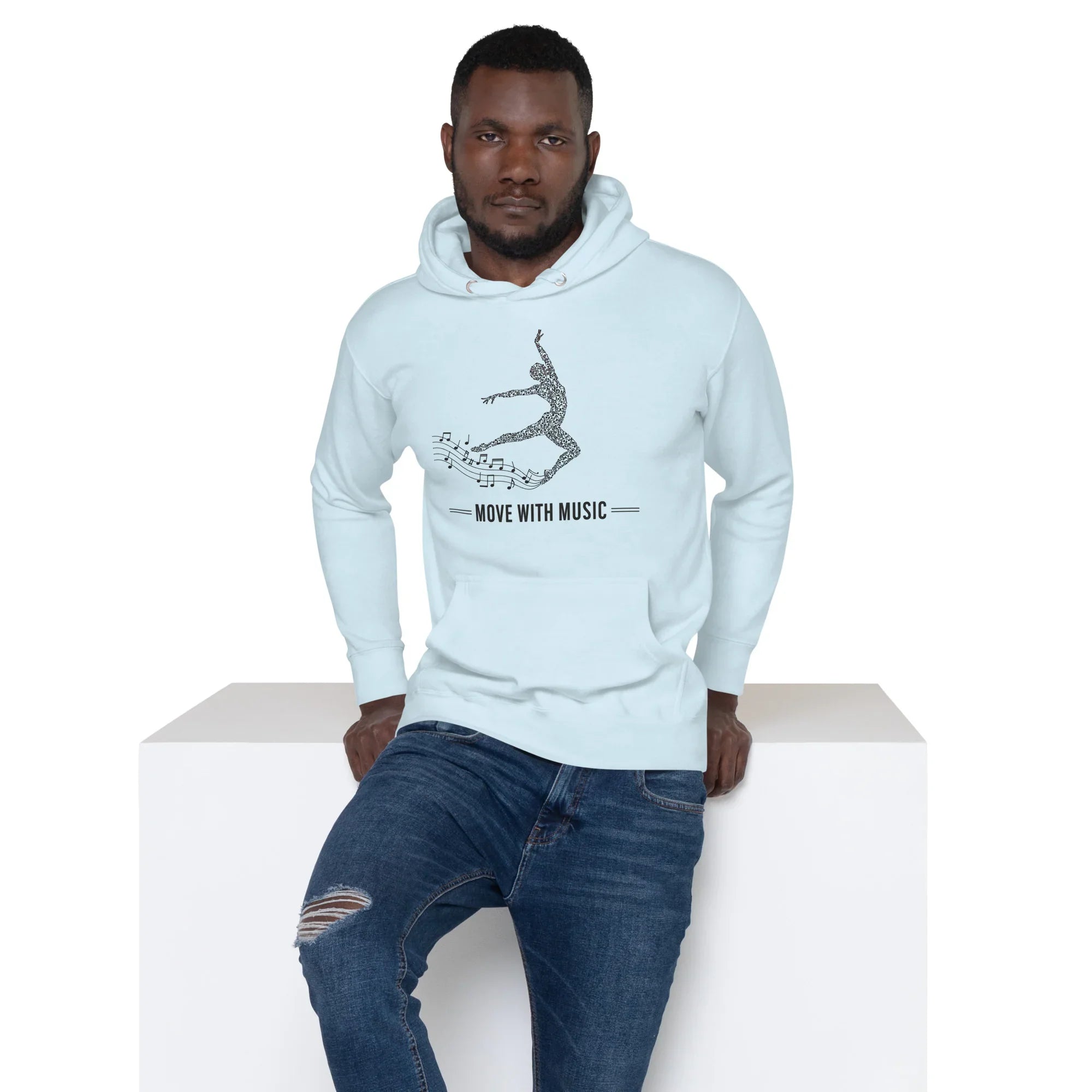 Move With Music Hoodie – Dance & Rhythm Graphic - RaZits
