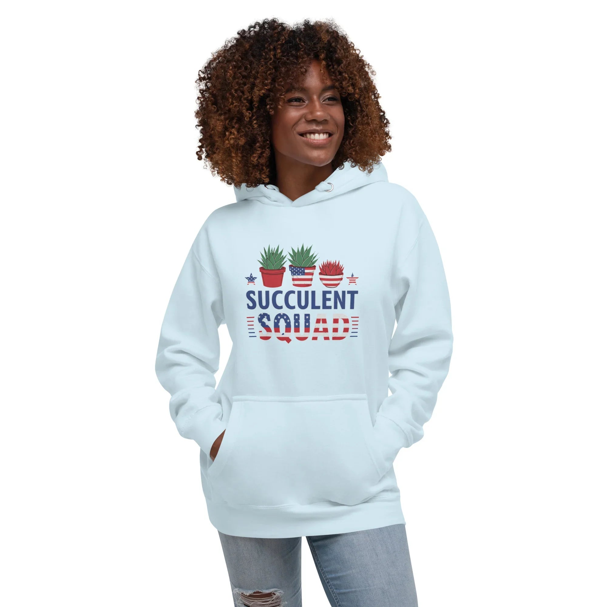 Succulent Hoodie – Succulent Squad Cute Plant Pullover - RaZits