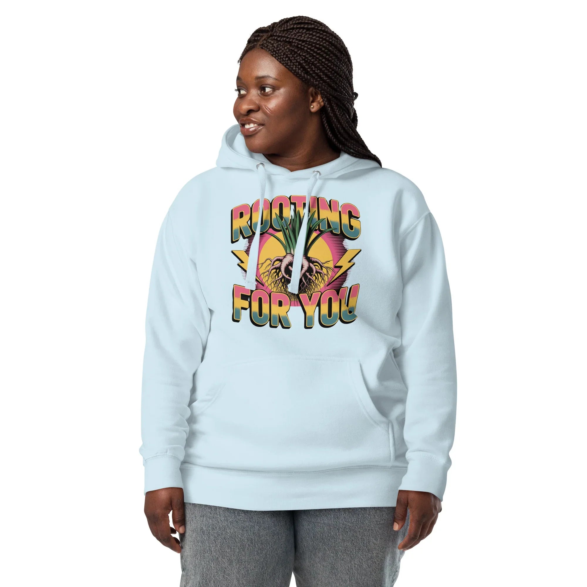 Nature Hoodie – Rooting For You Inspirational Pullover - RaZits