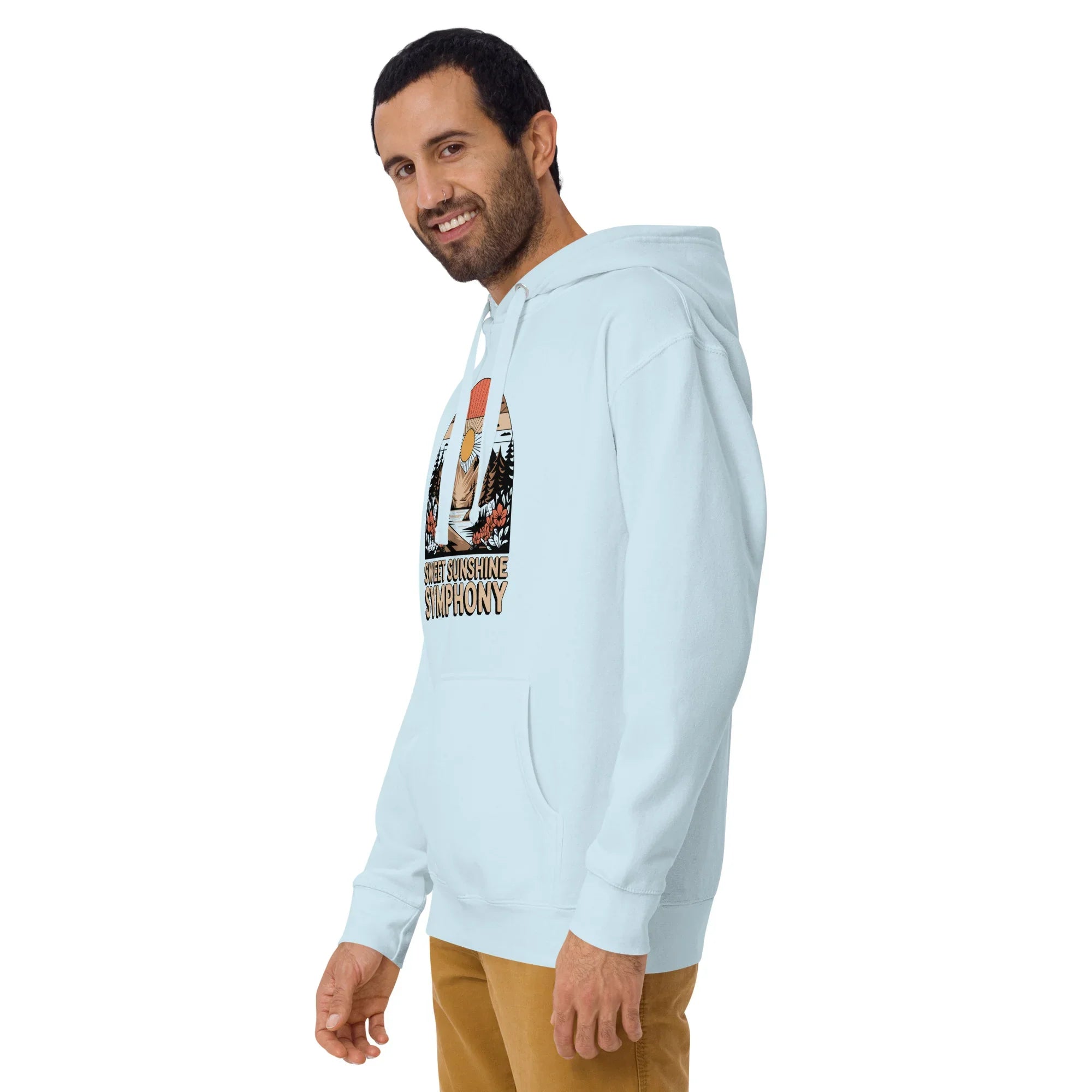 Sweet Sunshine Symphony Hoodie – Nature-Inspired Musical Escape - RaZits