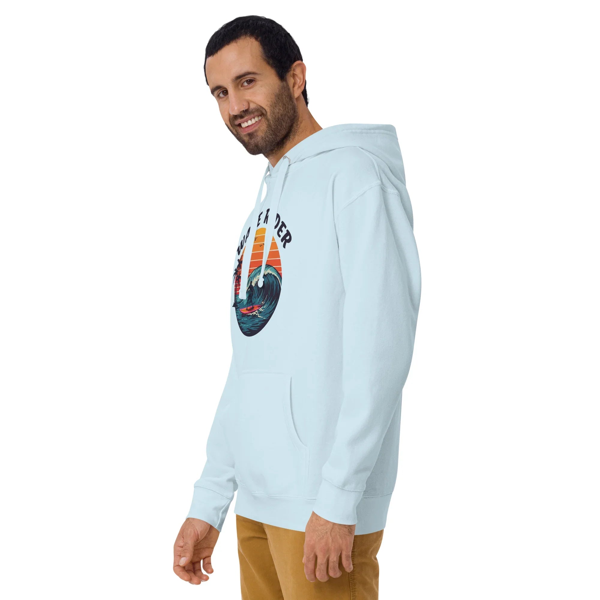Wave Rider Hoodie – Sunset Surf Aesthetic - RaZits