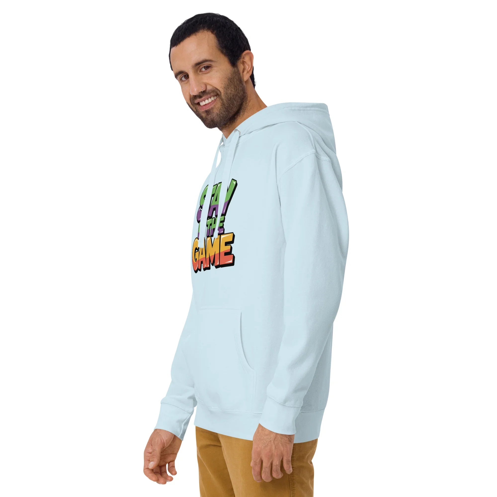 Stay in the Game Hoodie – Bold Motivational Gamer Style - RaZits